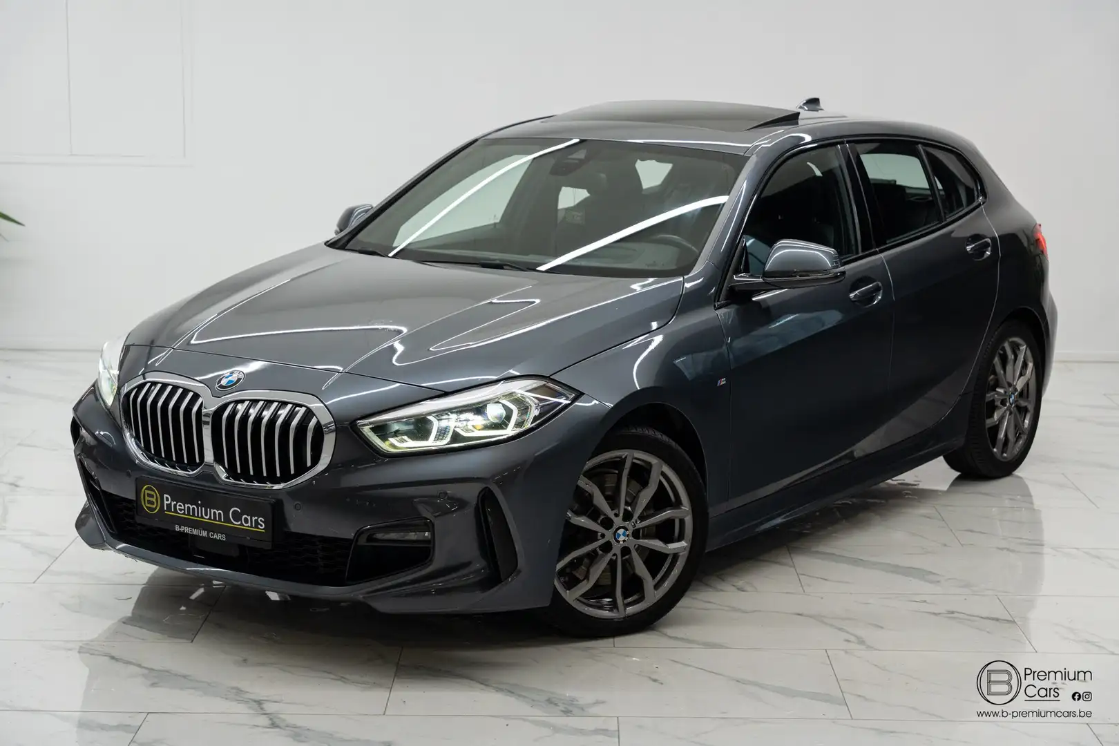 BMW 120 d Aut. M Sport! BTW, Full, Pano, Led, Head up, Top Gris - 2