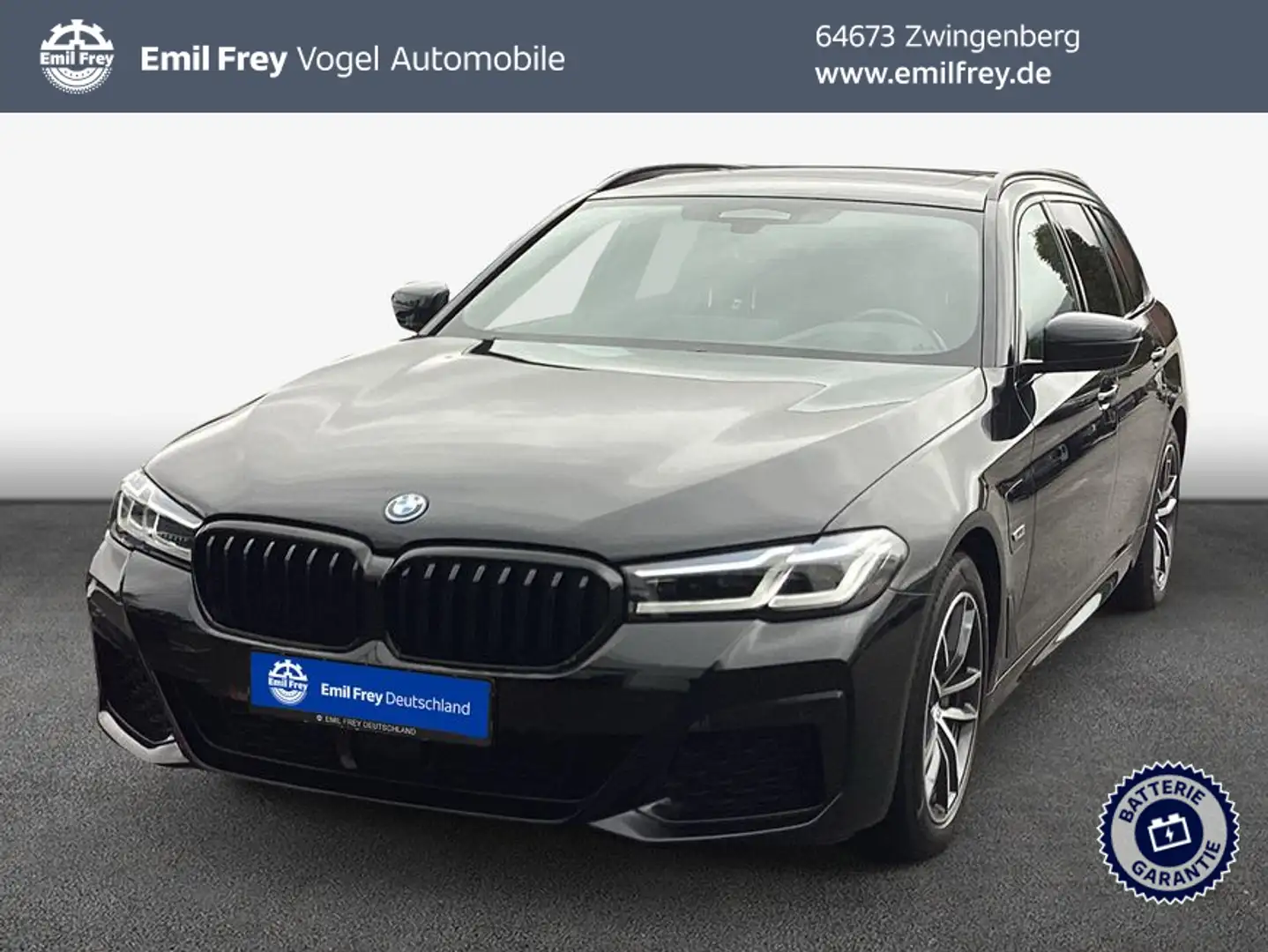 BMW 530 e Touring Aut. Nero - 1