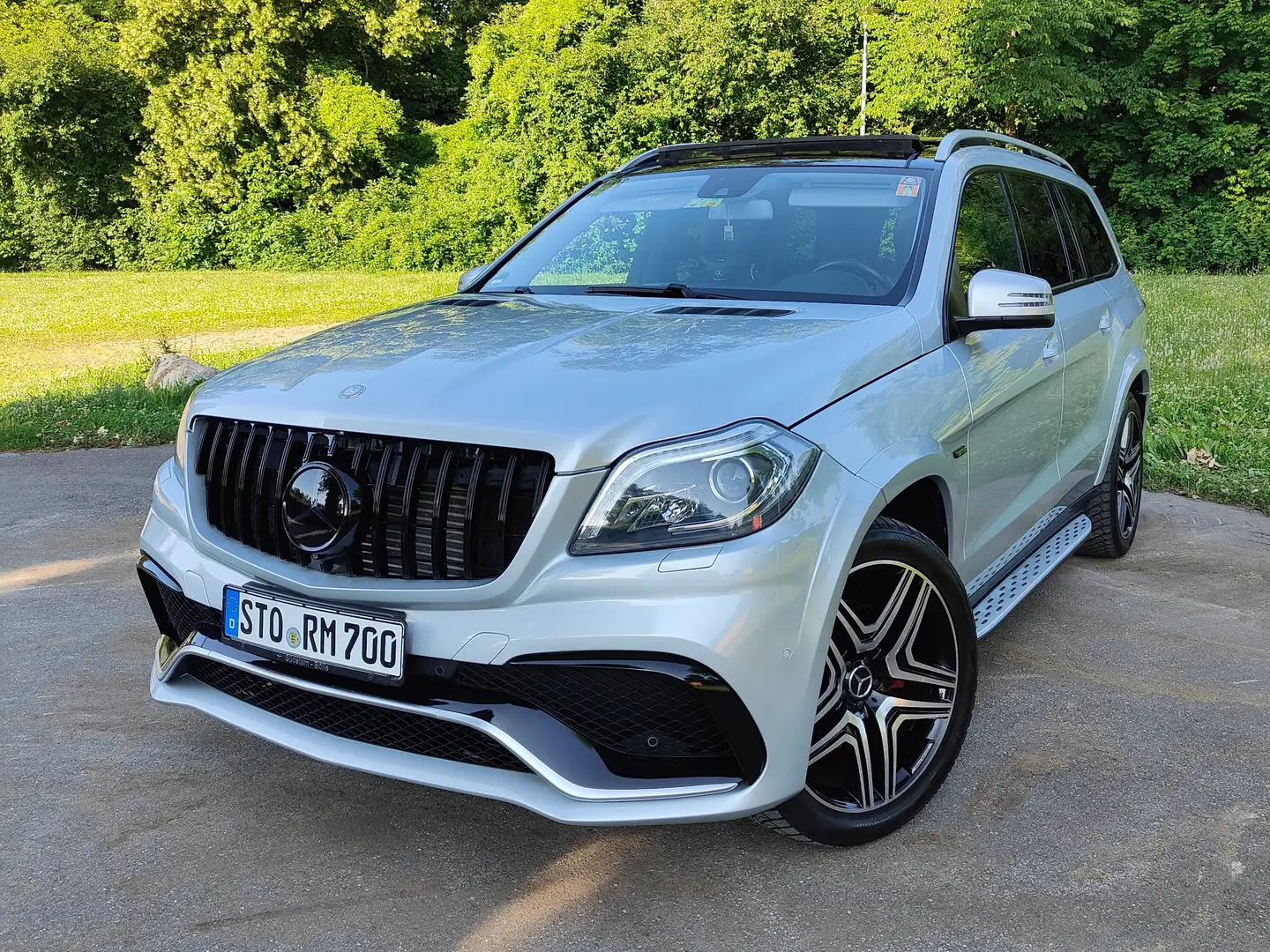 Mercedes-Benz GL 350 GL 350 BlueTEC 4Matic 7G-TRONIC Argent - 1