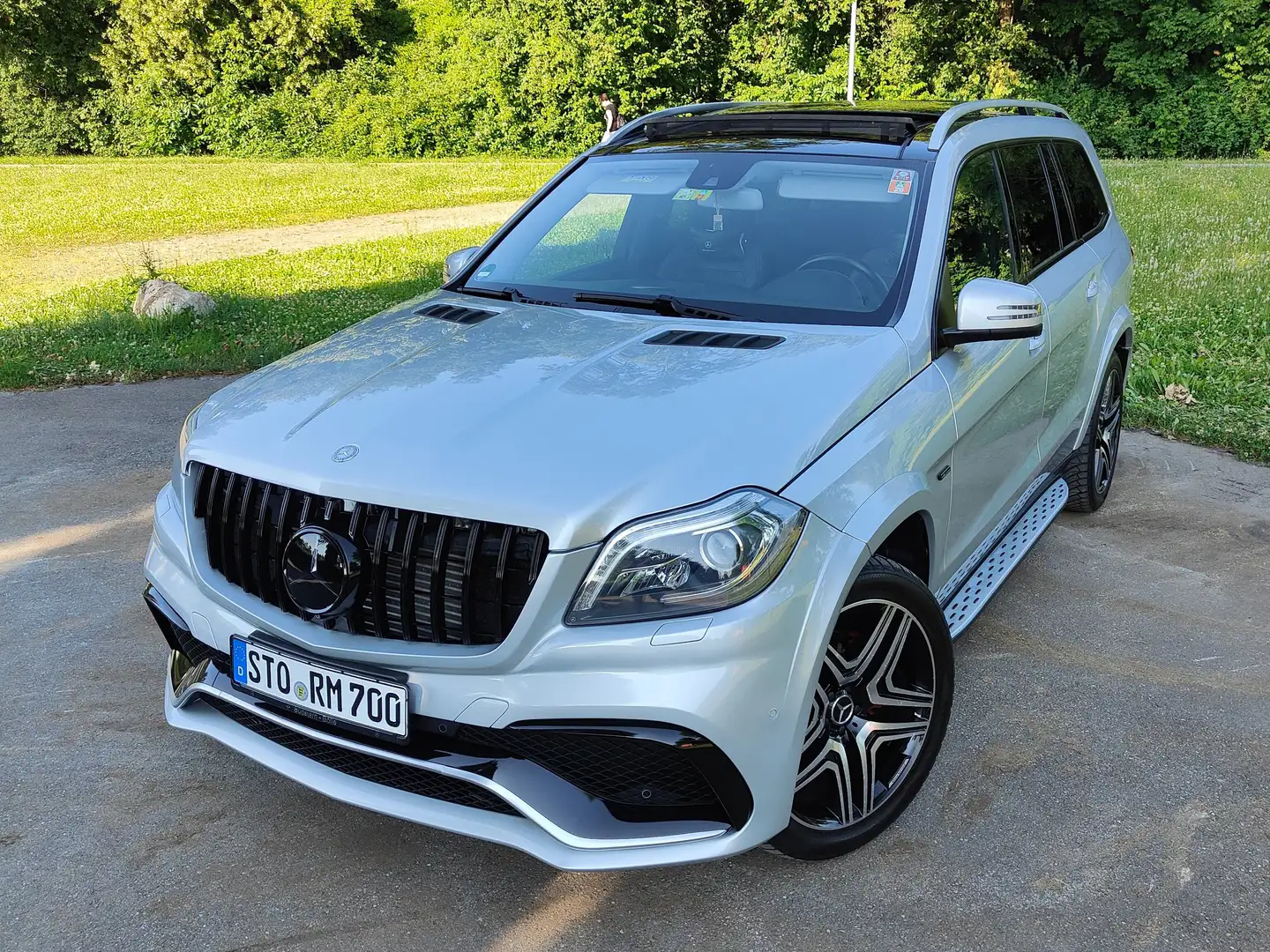 Mercedes-Benz GL 350 GL 350 BlueTEC 4Matic 7G-TRONIC Argent - 2