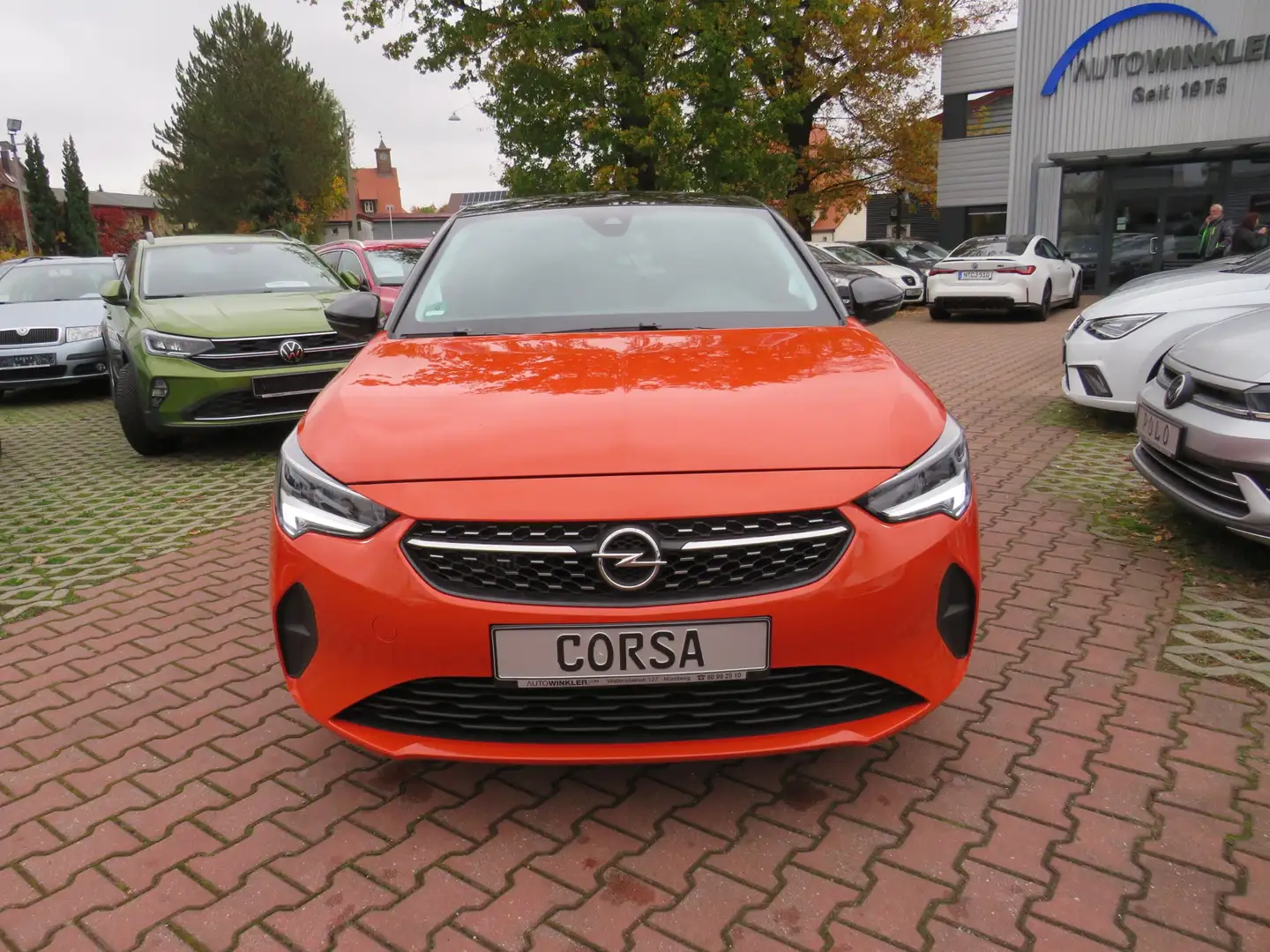 Opel Corsa CORSA F Elegance 1,2 TURBO*LED+PDC+TEMPO+APPCon* Orange - 2