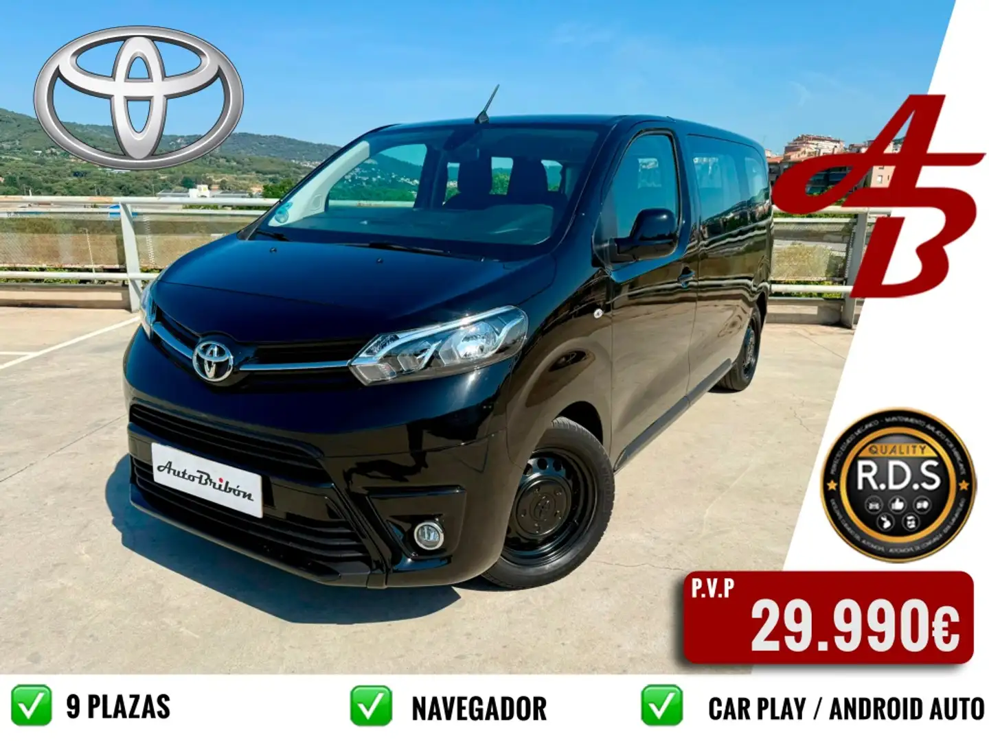 Toyota Proace Shuttle L1 1.5D 9pl. VX 120 Negro - 1