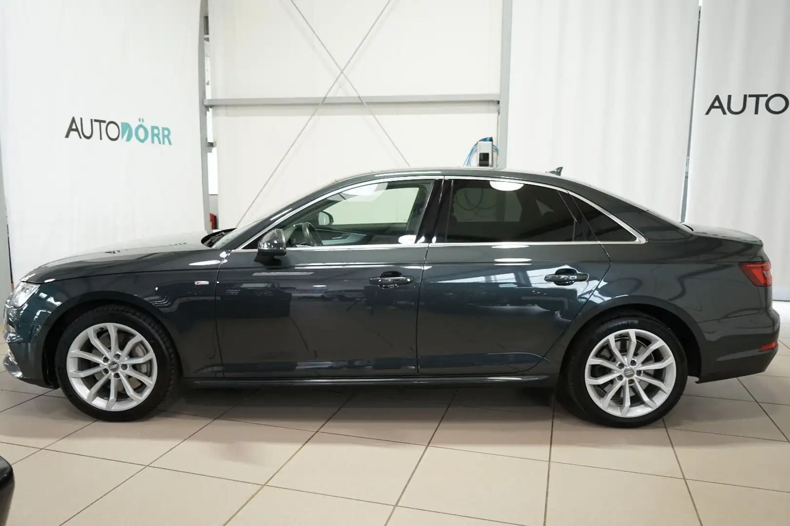Audi A4 2.0 TFSI quattro S-Line ACC+Glasdach+Kamera Gris - 2