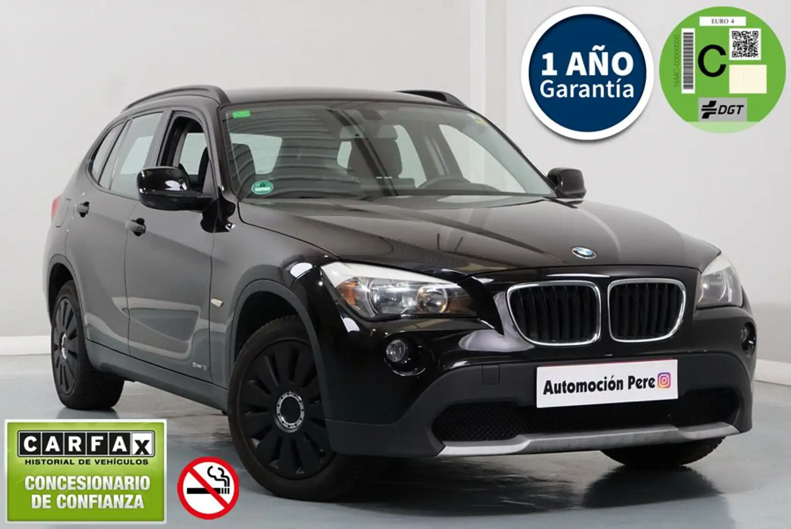 BMW X1 sDrive 18i Negro - 1