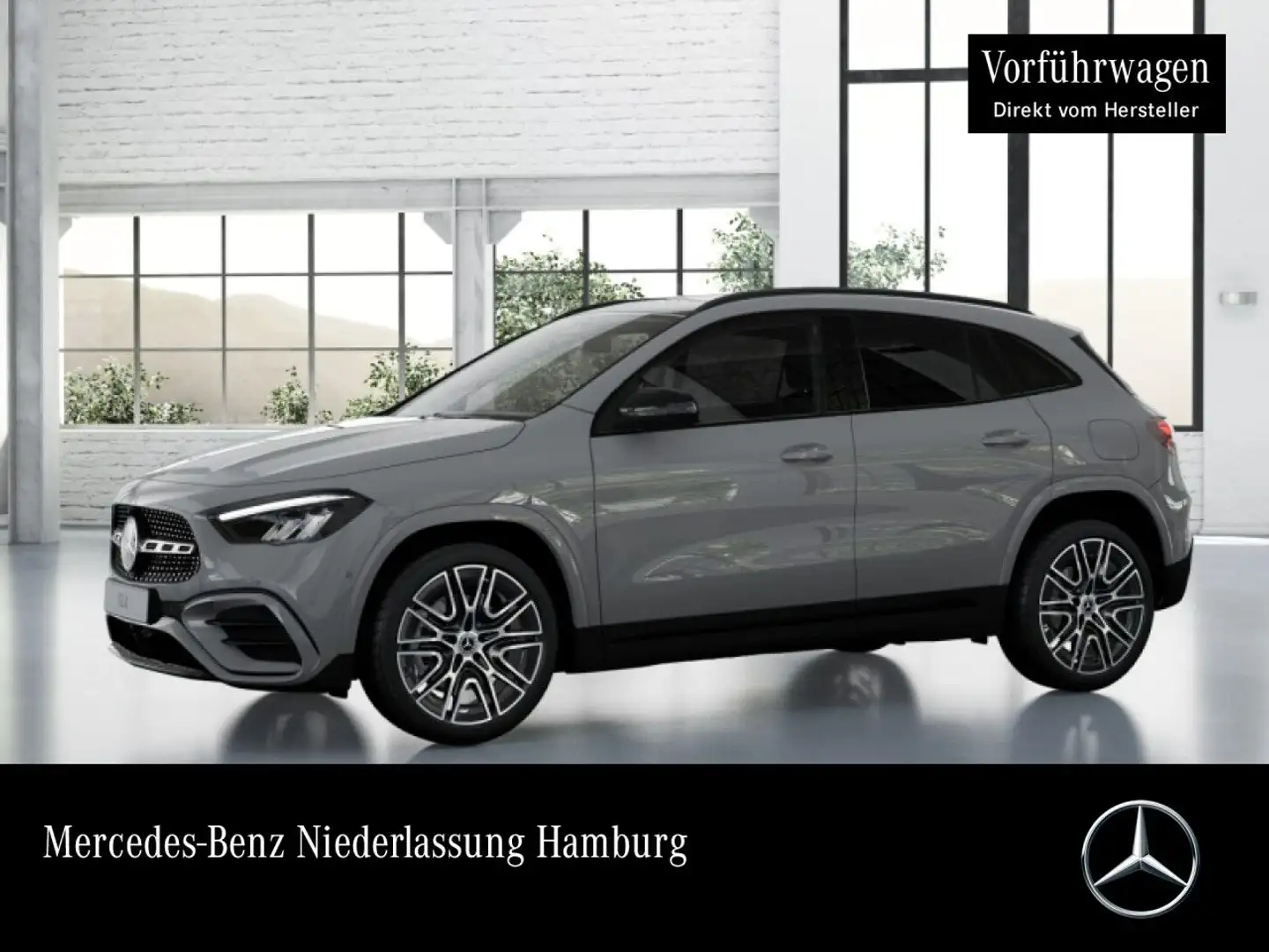 Mercedes-Benz GLA 200 AMG+NIGHT+PANO+AHK+LED+KAMERA+TOTW+7G Grau - 1
