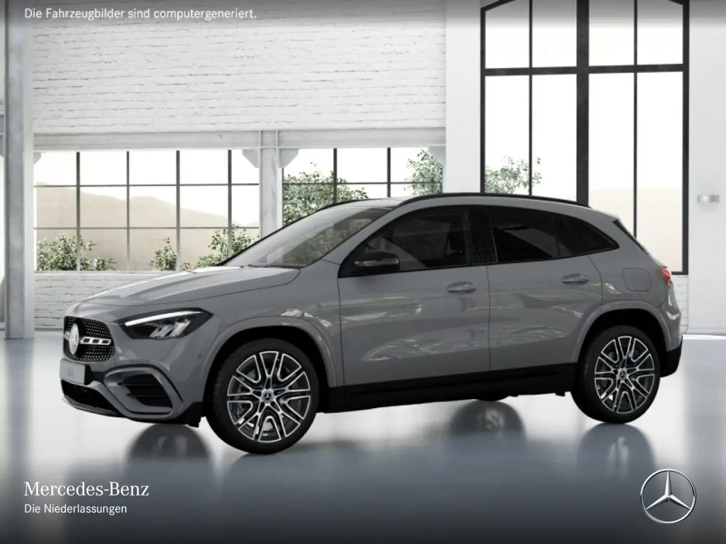 Mercedes-Benz GLA 200 AMG+NIGHT+PANO+AHK+LED+KAMERA+TOTW+7G Grau - 2
