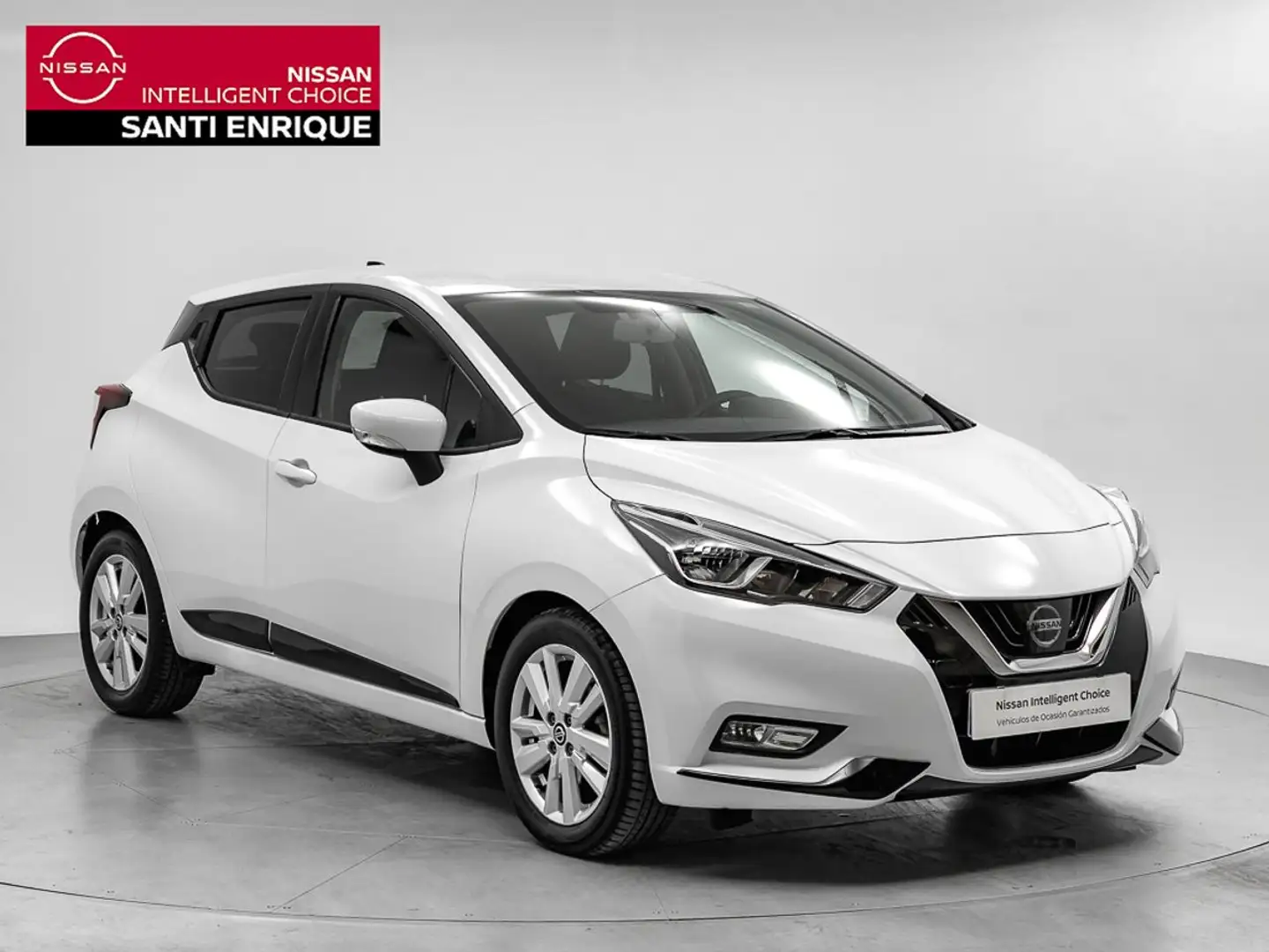Nissan Micra IG-T Acenta 92 Blanco - 1