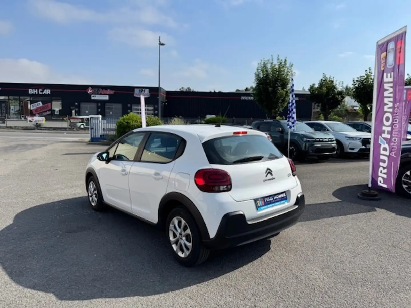 Citroen C3 BLUEHDI 100CH FEEL S\u0026S Blanc - 2