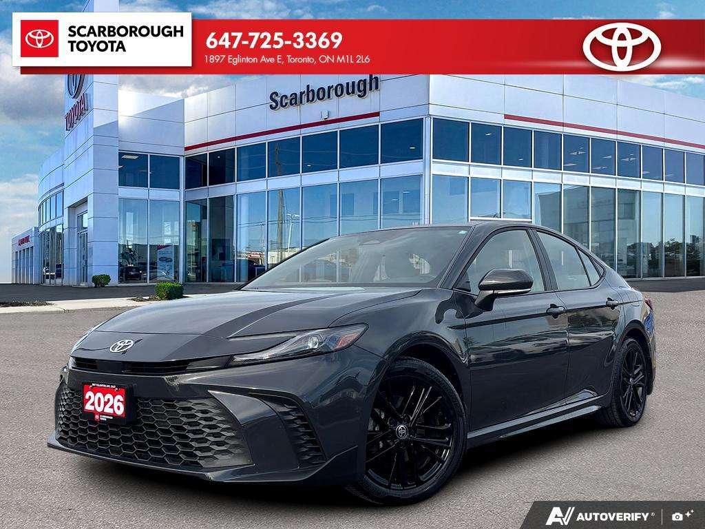 2026 Toyota Camry SE Upgrade | Leather | Sunroof | Cruise Control