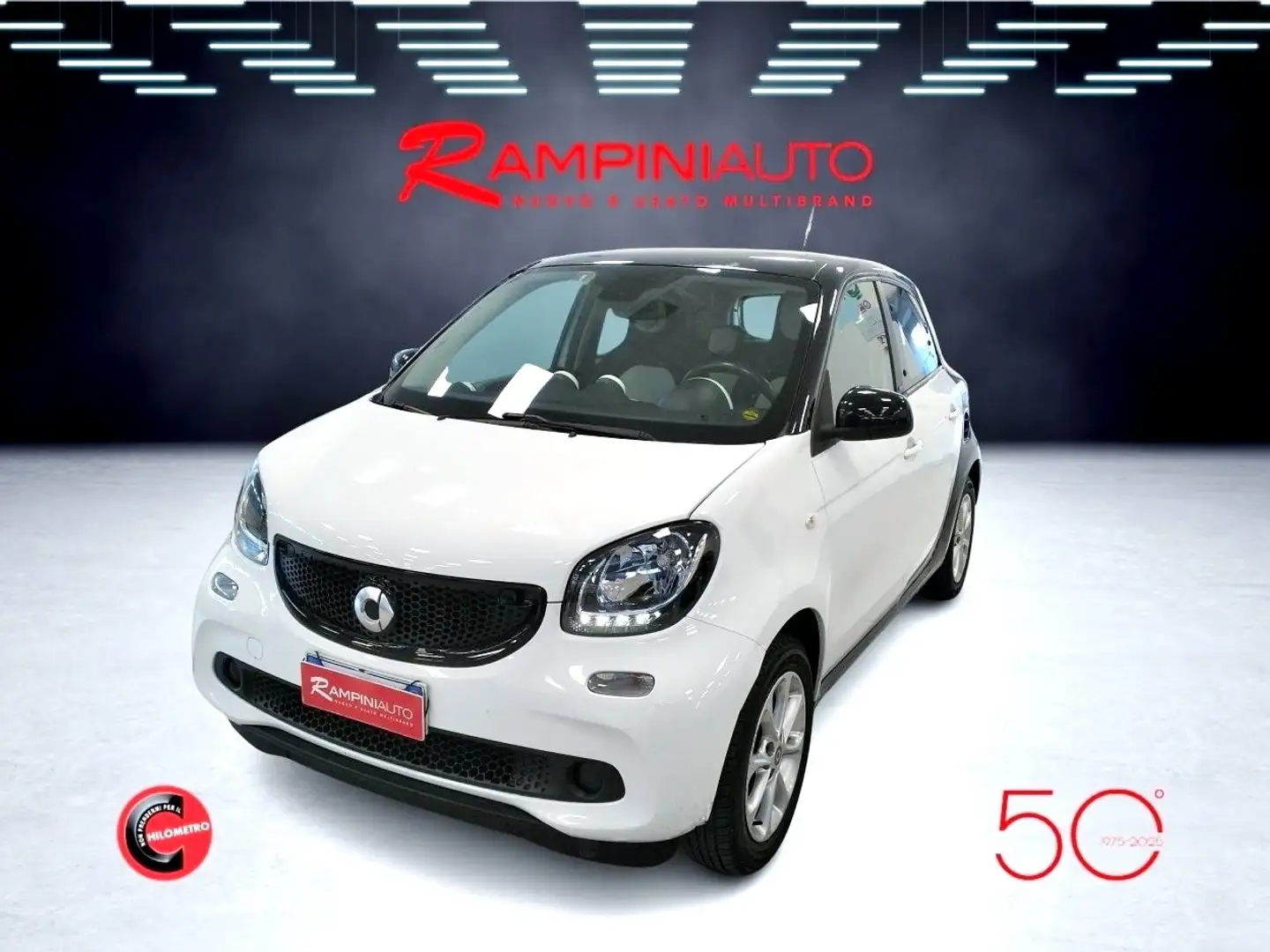 smart forFour 1.0 70 Cv km 75.000 Pronta Consegna Bianco - 2