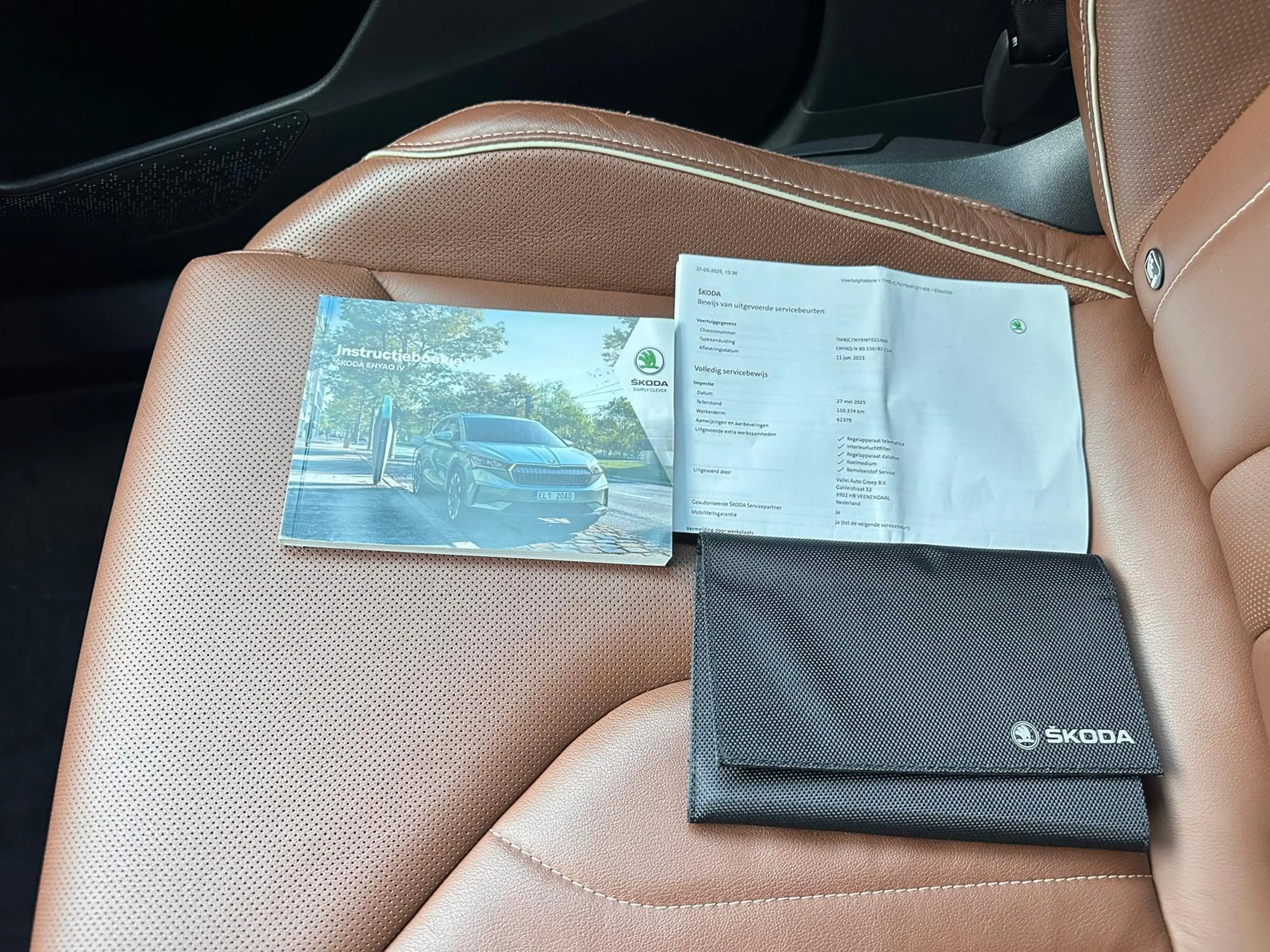Skoda Enyaq iV 80 | SOH: 88,4% | Panorama | Havana Leder | Tre — photo 36