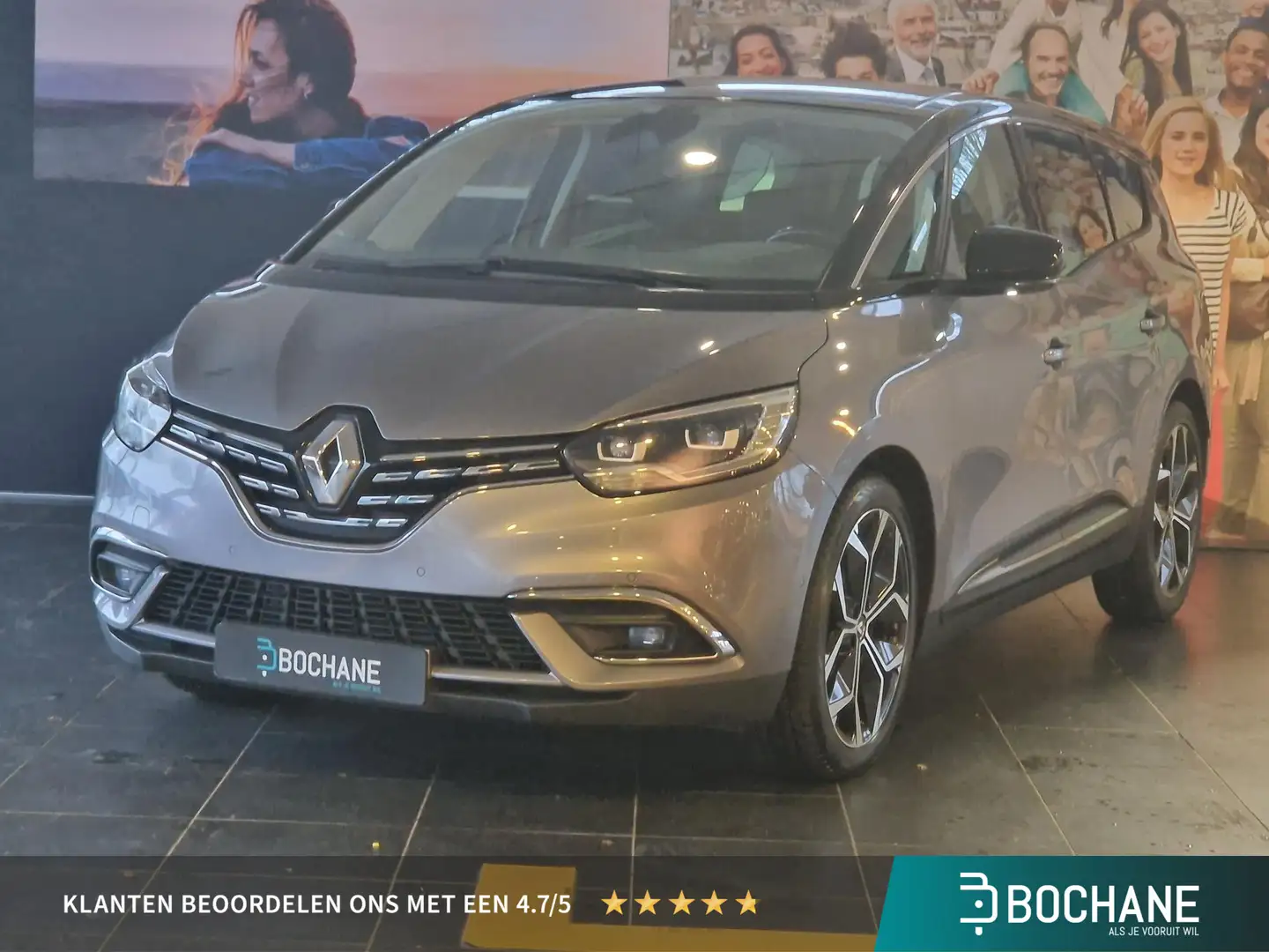 Renault Grand Scenic 1.3 TCe 140 EDC Intens 7p. AUTOMAAT | TREKHAAK | N Grijs - 1
