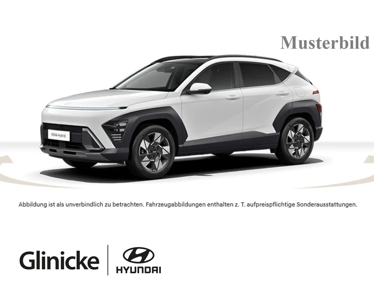 Hyundai KONA KONA Hybrid Trend*inkl.WinterRäd*LED*Navi*RKam*S Weiß - 1
