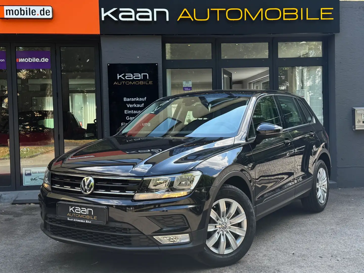 Volkswagen Tiguan 2.0 TDI Trendline/1HAND/ST-STOP/SPUR-A/KLIMA/SERVO Schwarz - 1