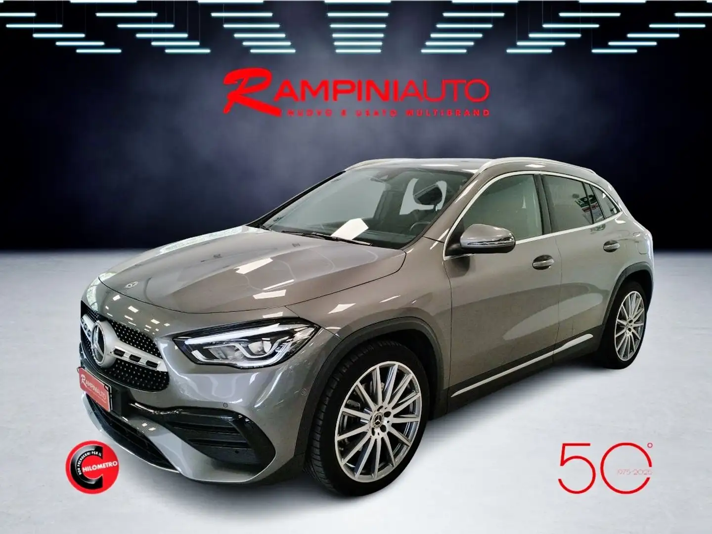 Mercedes-Benz GLA 200 d Automatic Premium 150 Cv IVA ESPOSTA Pronta Grigio - 1