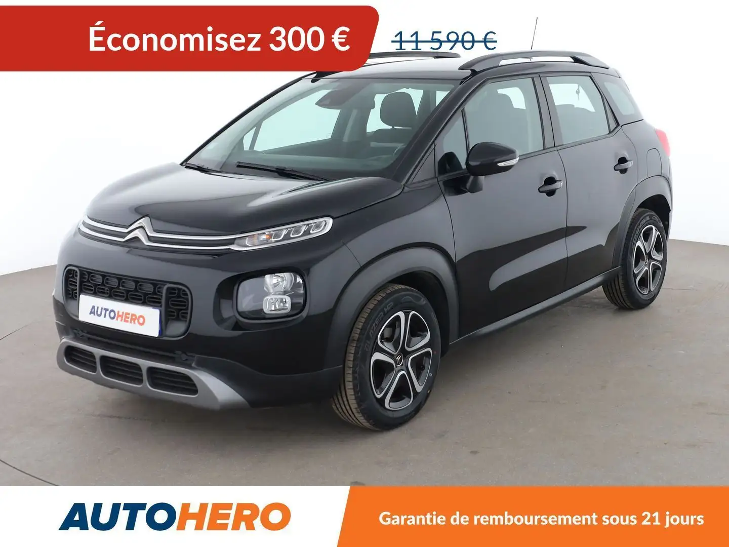 Citroen C3 Aircross 1.5 Blue-HDi Feel BV6 Noir - 1