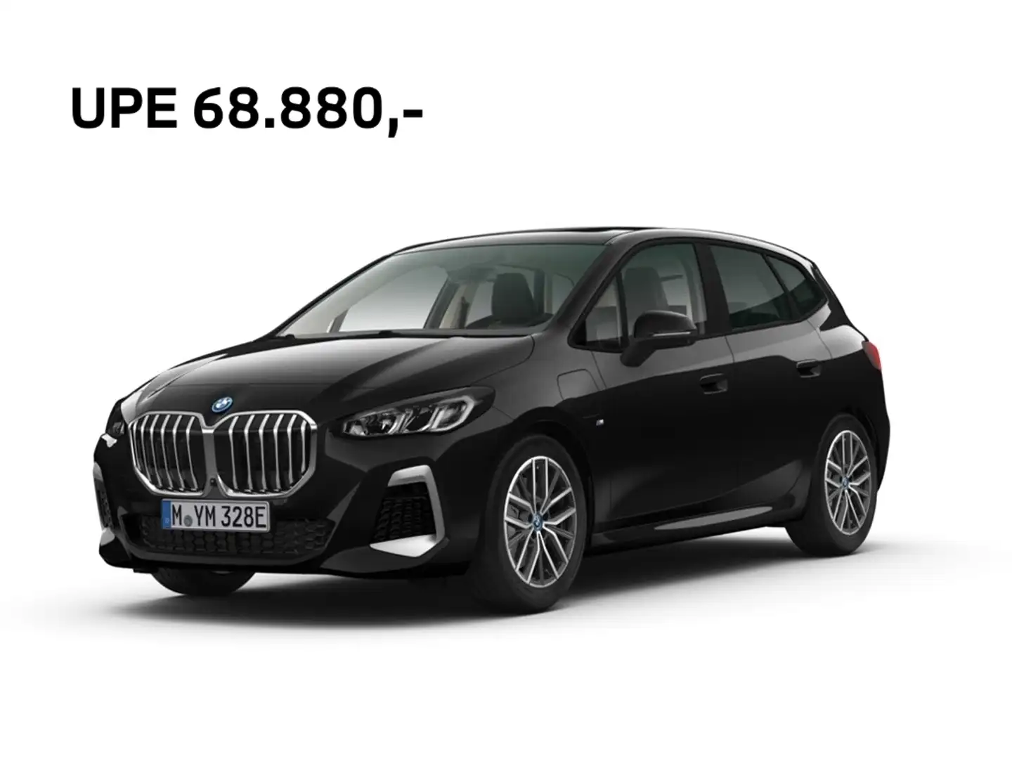 BMW 230 e xDrive Active Tourer M Sport Park-Assistent Pano Schwarz - 1