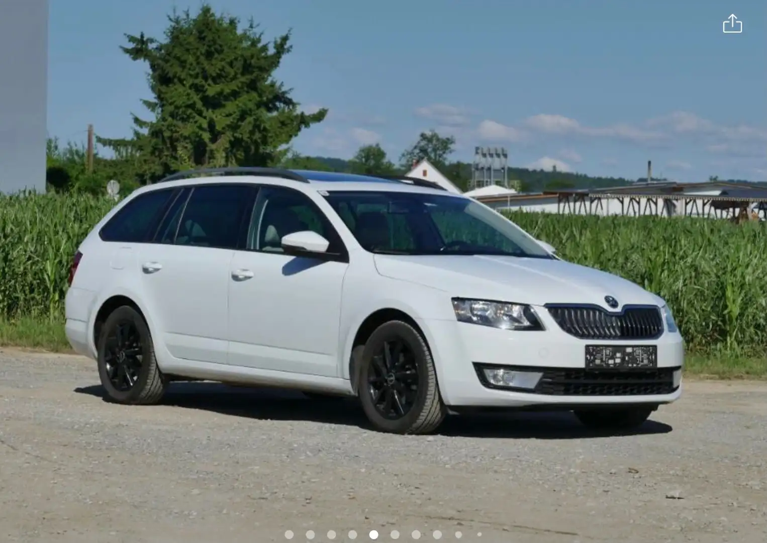 Skoda Octavia Weiß - 2