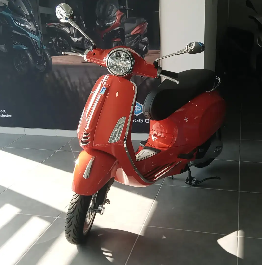 Vespa Primavera 125 "i-get" EURO 5 +- NUOVO IN PRONTA CONSEGNA! Arancione - 1