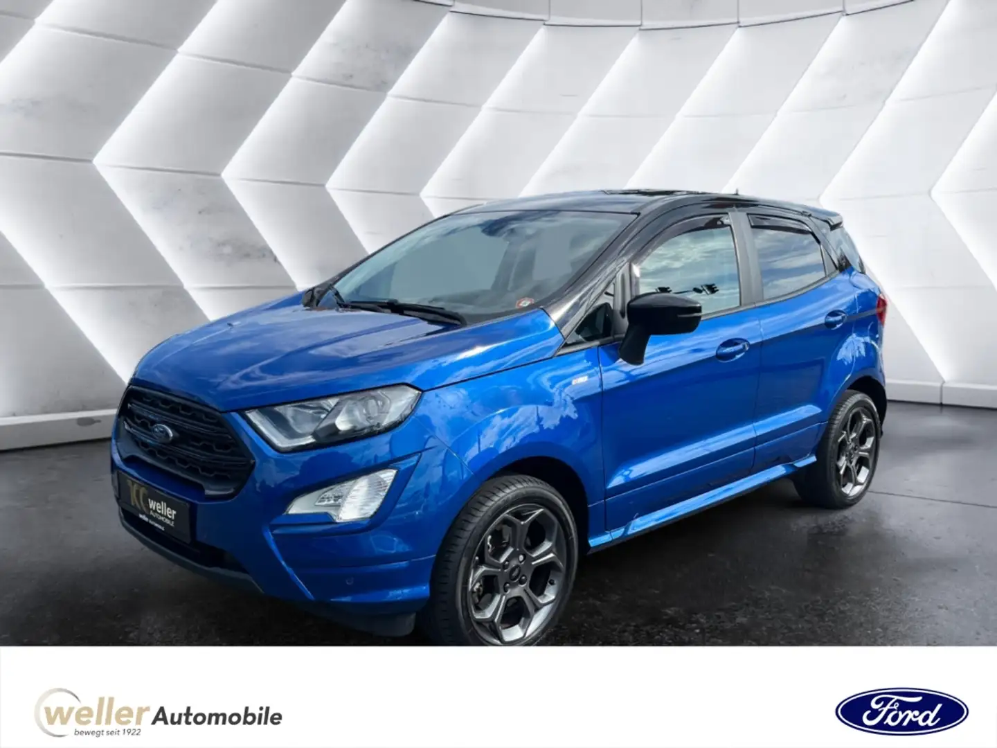 Ford EcoSport 1.0 EcoBoost ''ST-Line'' Rückfahrkamera Sitzheizun Bleu - 1