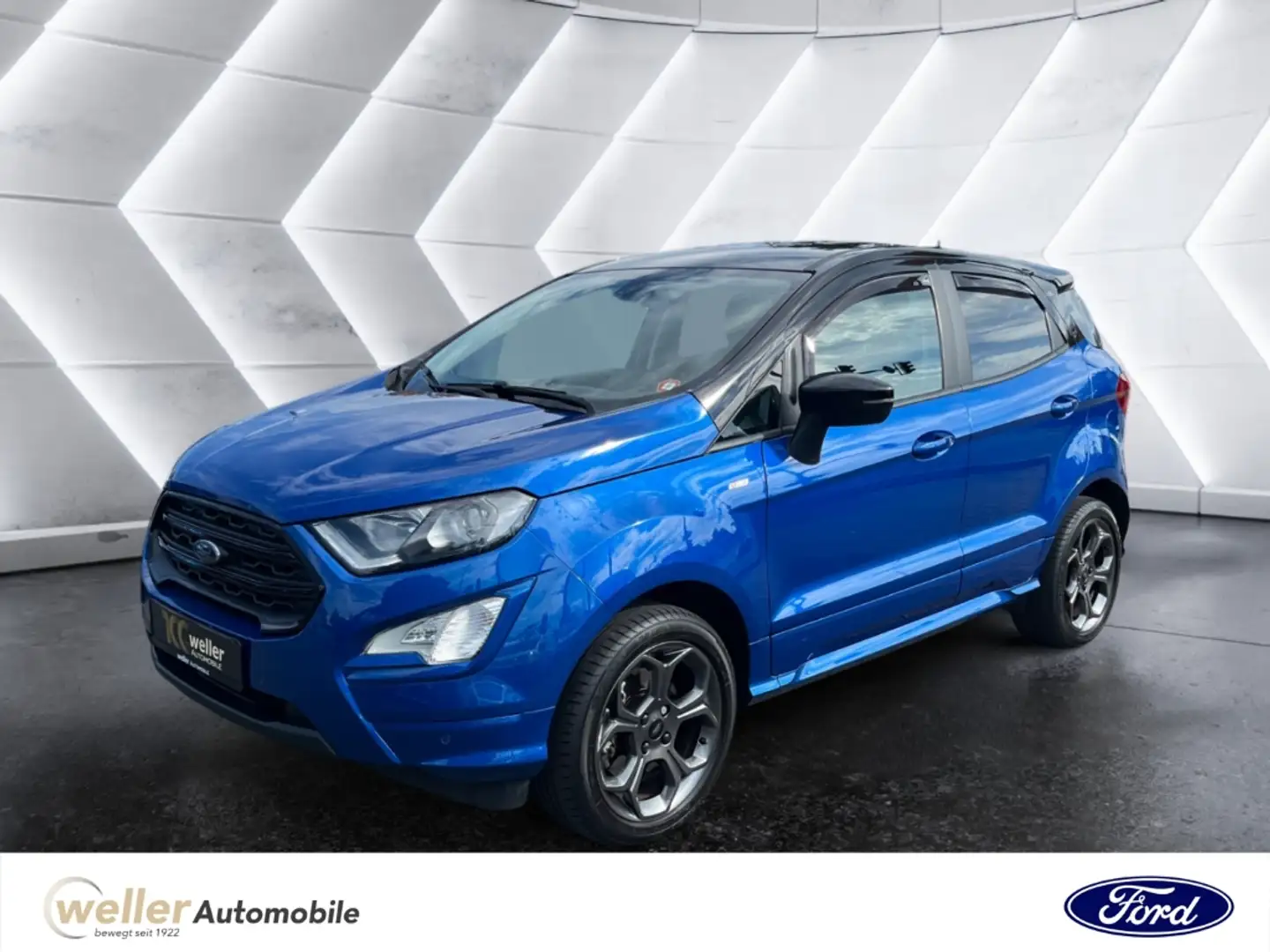 Ford EcoSport 1.0 EcoBoost ''ST-Line'' Rückfahrkamera Sitzheizun Blauw - 1