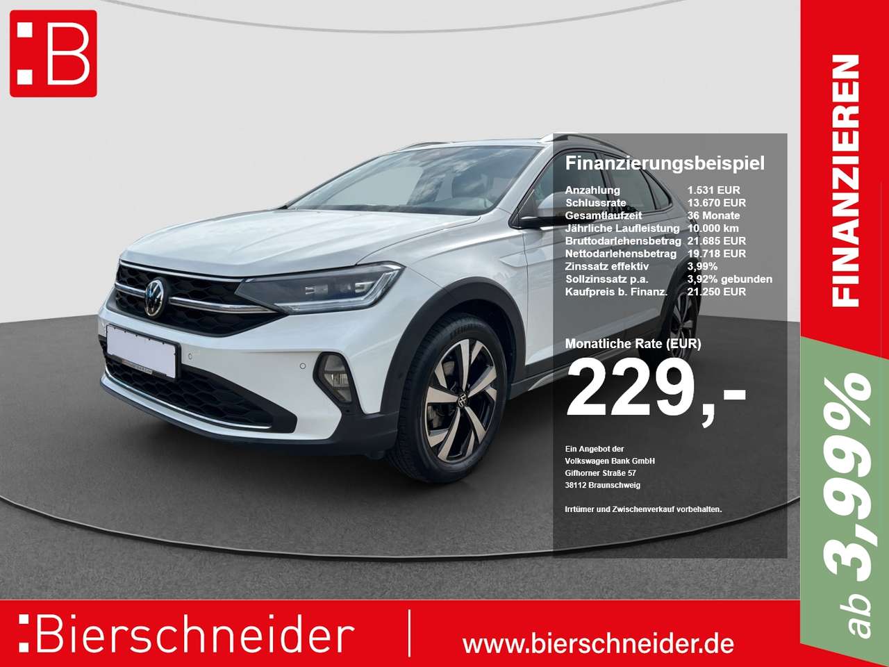 Volkswagen Taigo 2023 — 1.5 TSI DSG Style AHK KAMERA LED ACC NAVI