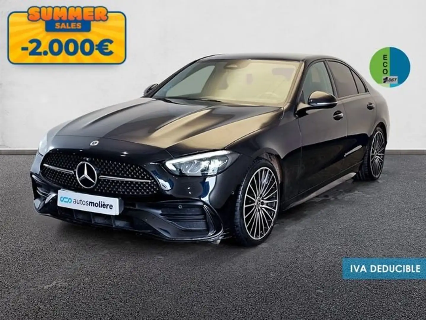 Mercedes-Benz C 200 220+d+147+kW+%28200+CV%29 Negro - 1