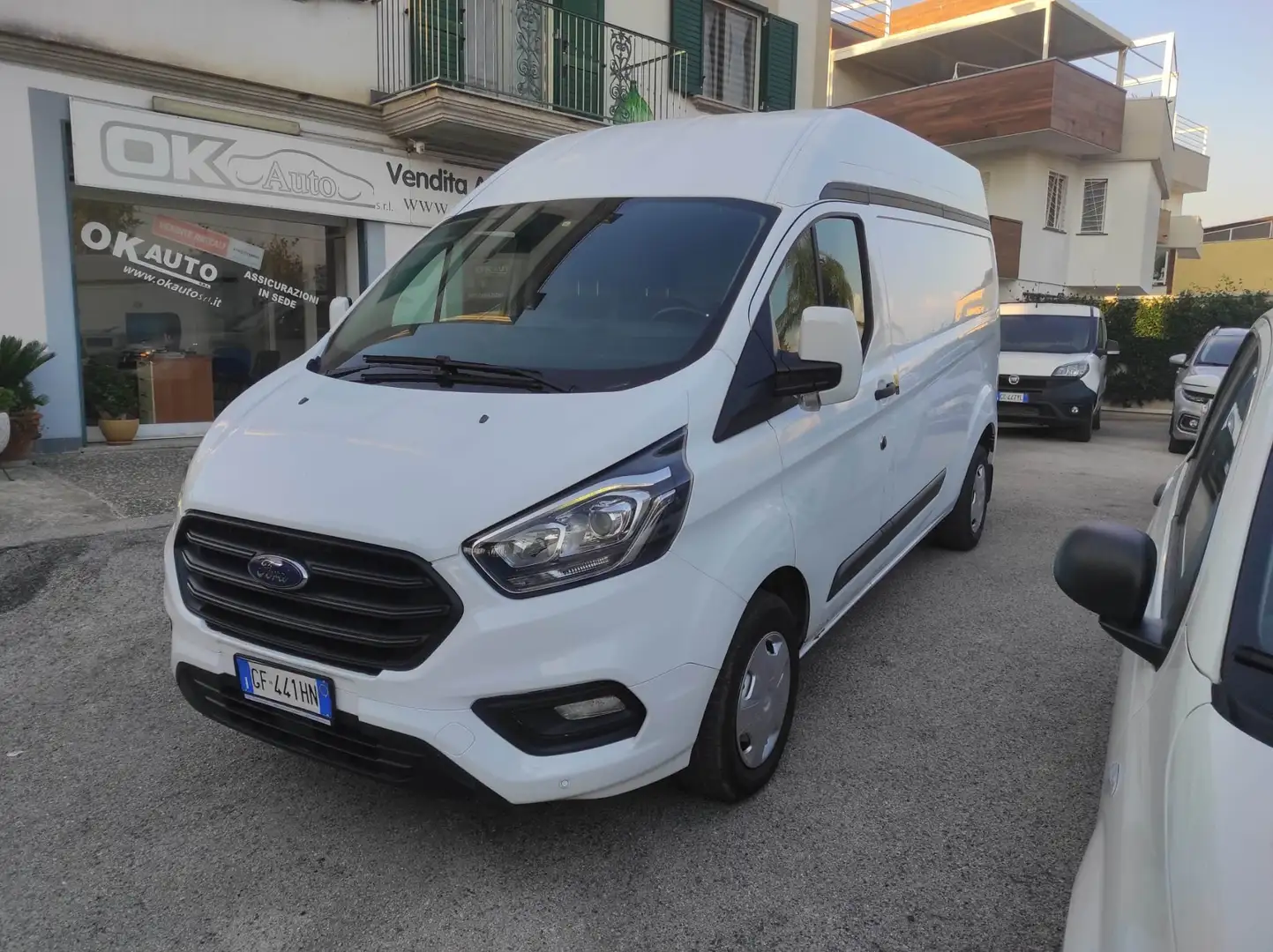 Ford Transit Custom CUSTOM 300 L2H2 TREND 2.0 ECOBLUE HYBRID130 CV Blanc - 1