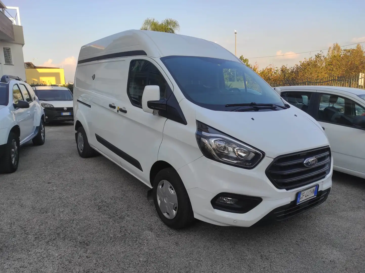 Ford Transit Custom CUSTOM 300 L2H2 TREND 2.0 ECOBLUE HYBRID130 CV Blanc - 2
