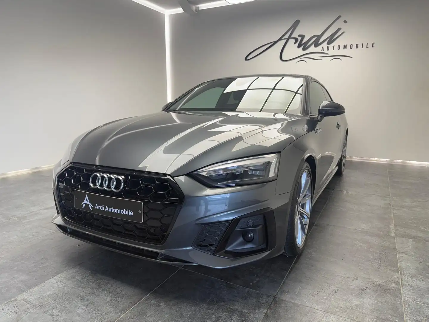 Audi A5 Coupé 2.0 TFSI S line *GARANTIE*1ER PROP*LED* Gris - 1