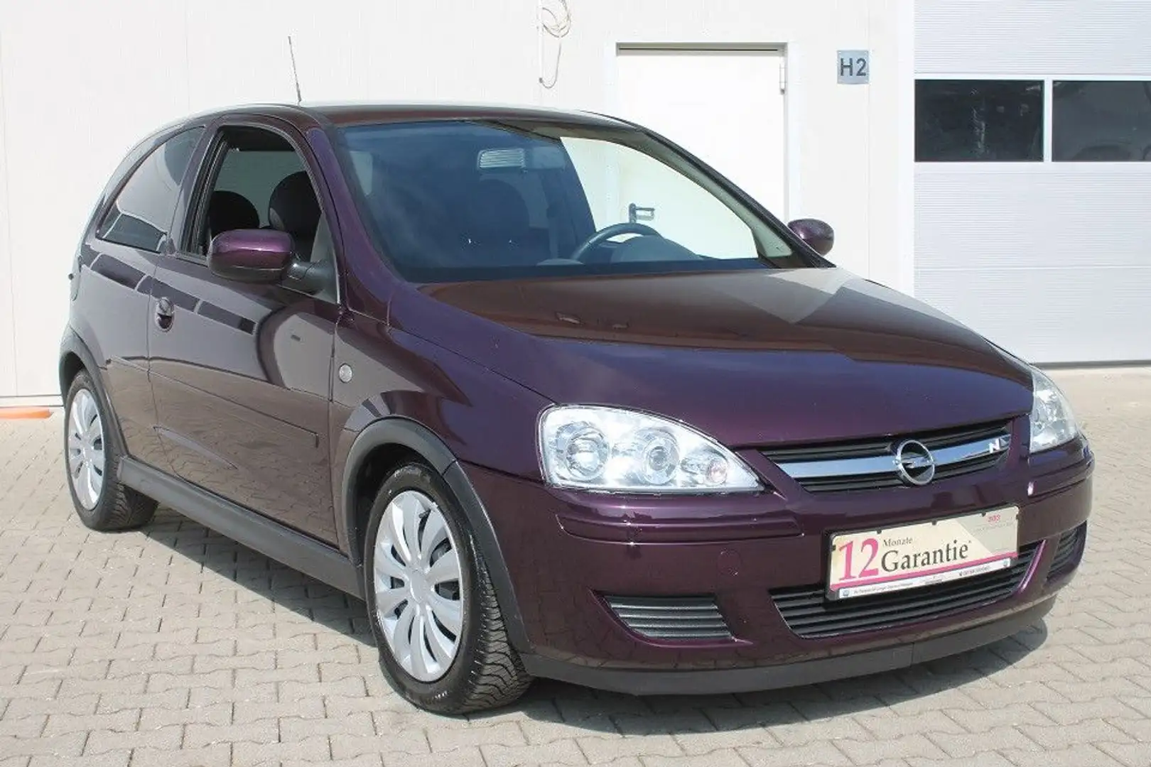 Opel Corsa Tüv neu,top Ausstatt,gepfl,Insp.neu,Finanz Violett - 2