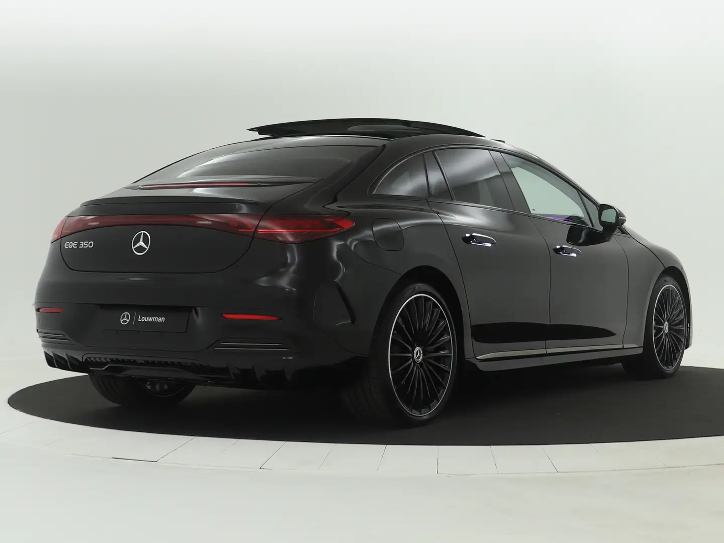 Mercedes-Benz EQE 350 AMG Line | Meesturende achteras | Nightpakket | Lu Zwart - 2