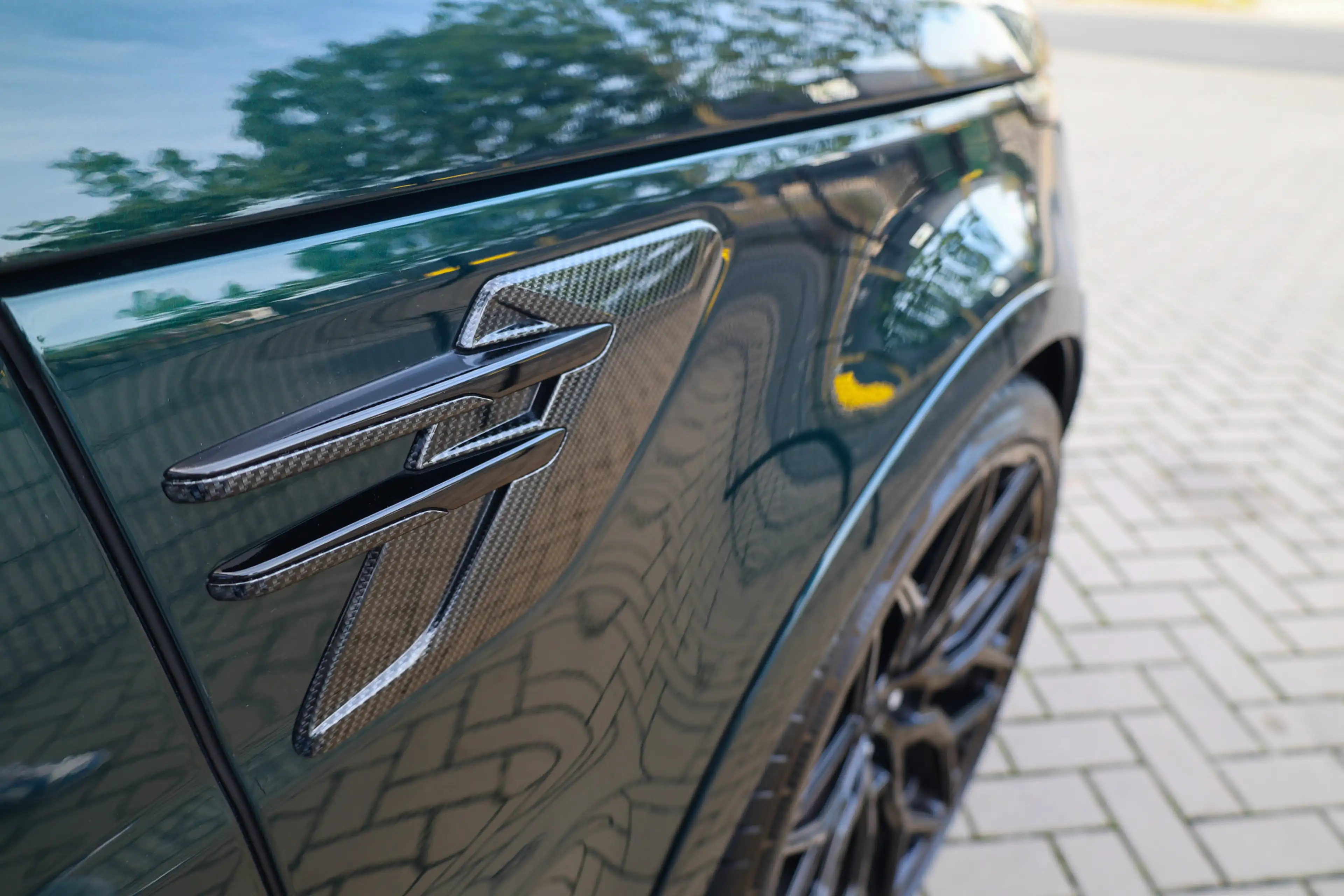 Land Rover Range Rover Sport P575 SVR | UNIEK! | SVO RACING GREEN | 24'' VOSSEN — photo 33