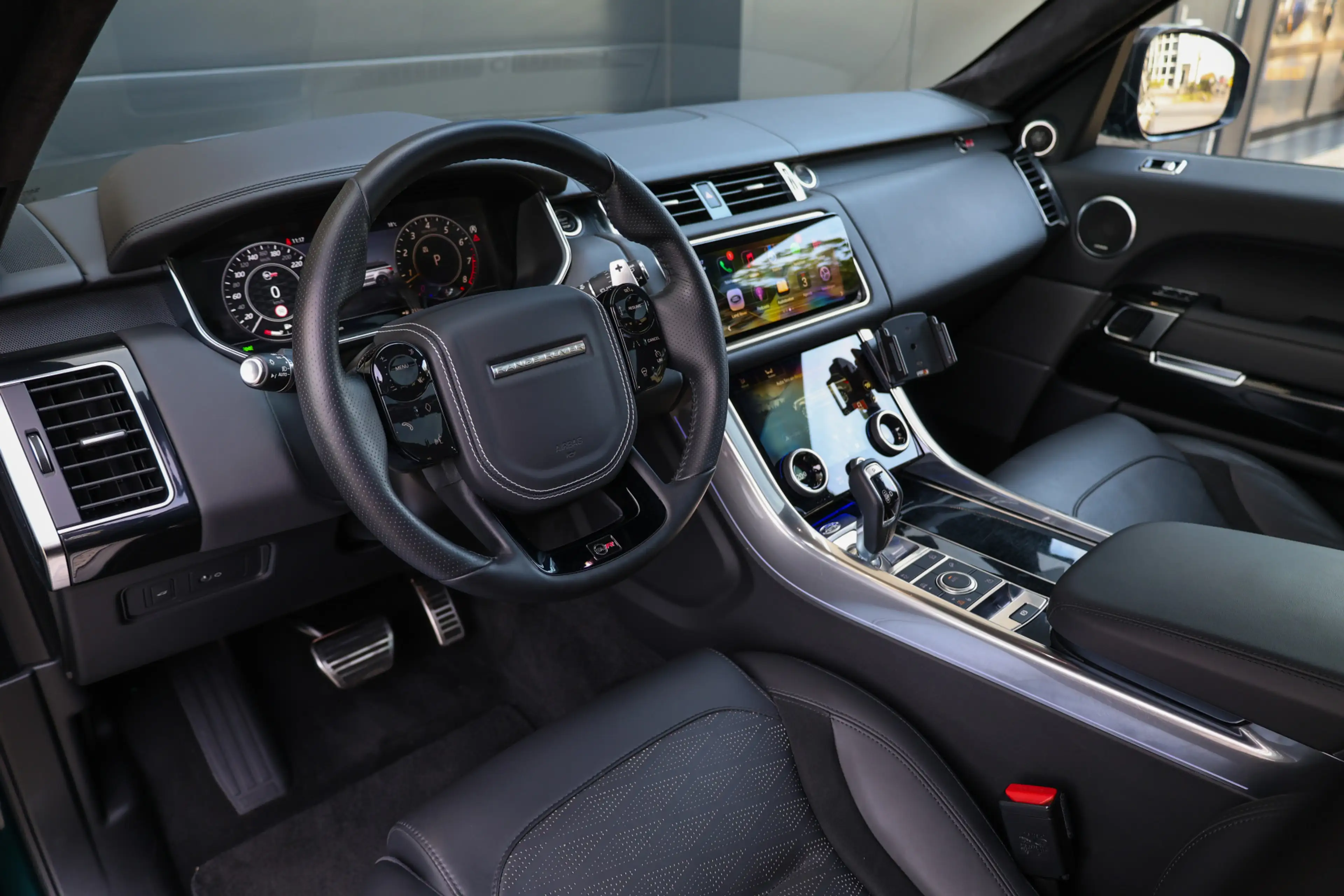 Land Rover Range Rover Sport P575 SVR | UNIEK! | SVO RACING GREEN | 24'' VOSSEN — photo 26