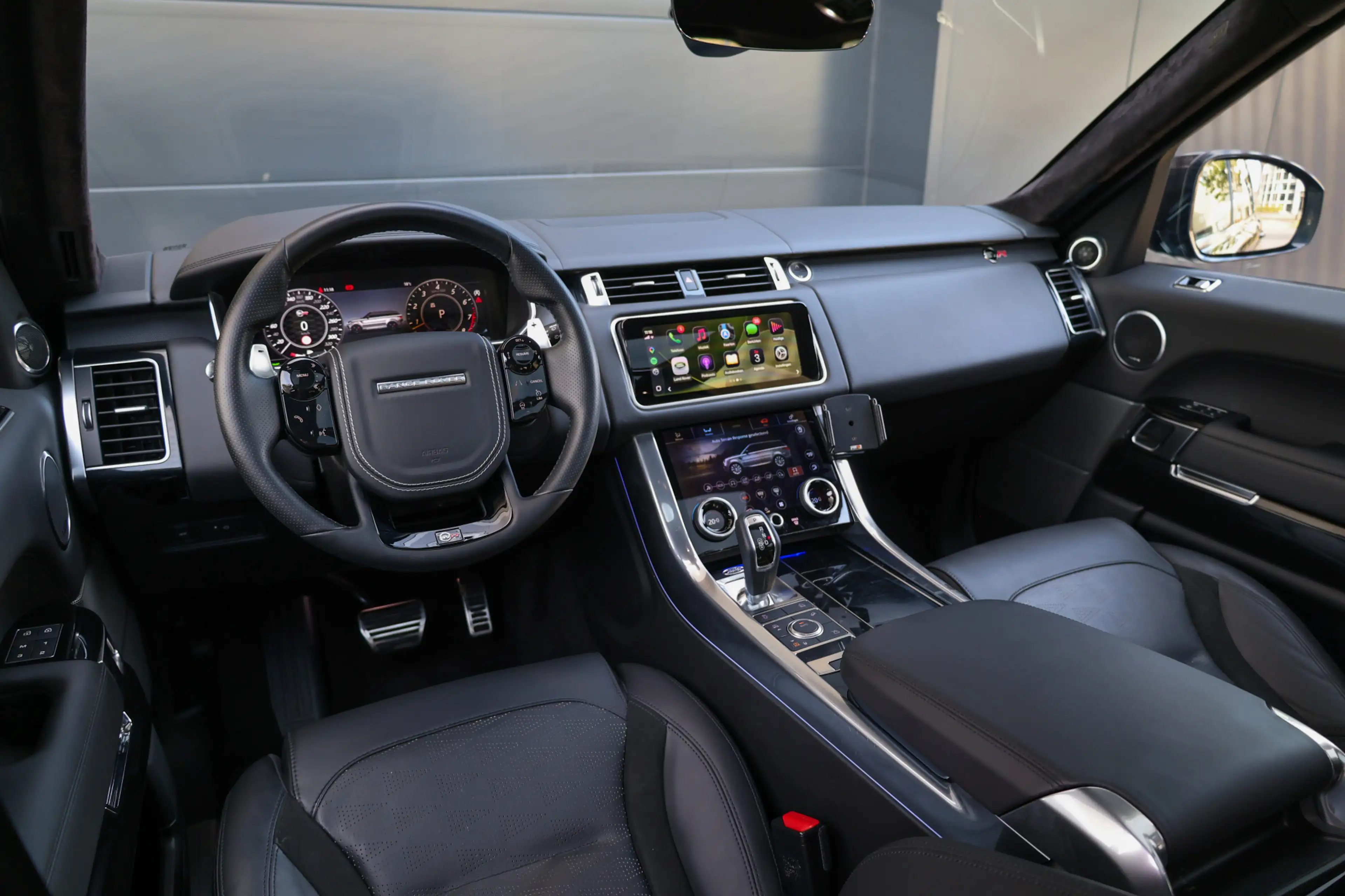 Land Rover Range Rover Sport P575 SVR | UNIEK! | SVO RACING GREEN | 24'' VOSSEN — photo 5
