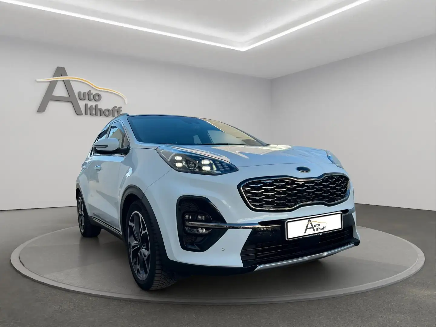 Kia Sportage 1.6T-GDI GT-Line 4WD Aut. PANO KAM NAV Weiß - 1