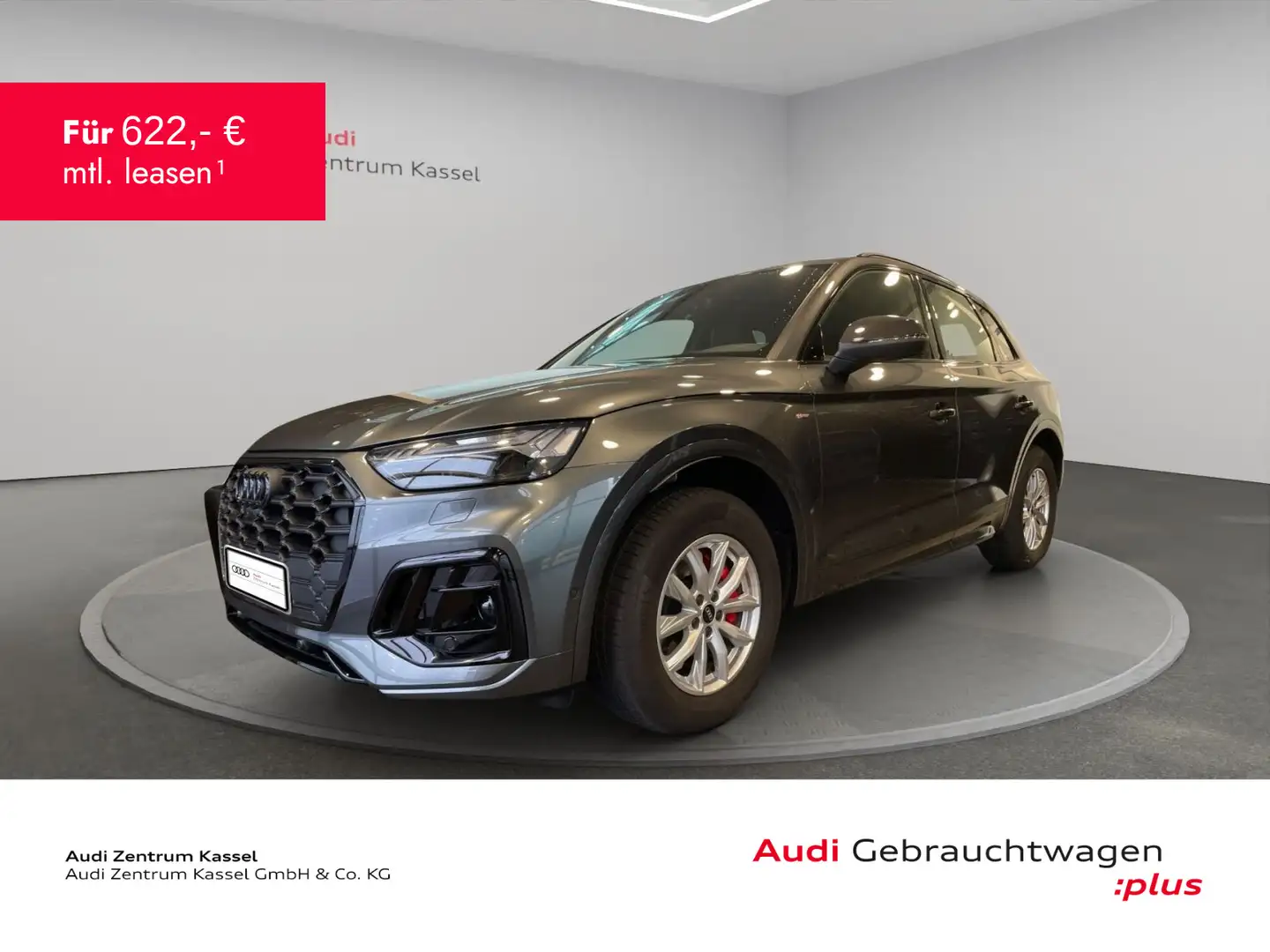 Audi Q5 40 TDI S line qu. Matrix Pano HuD B&O StandHZ Grau - 1
