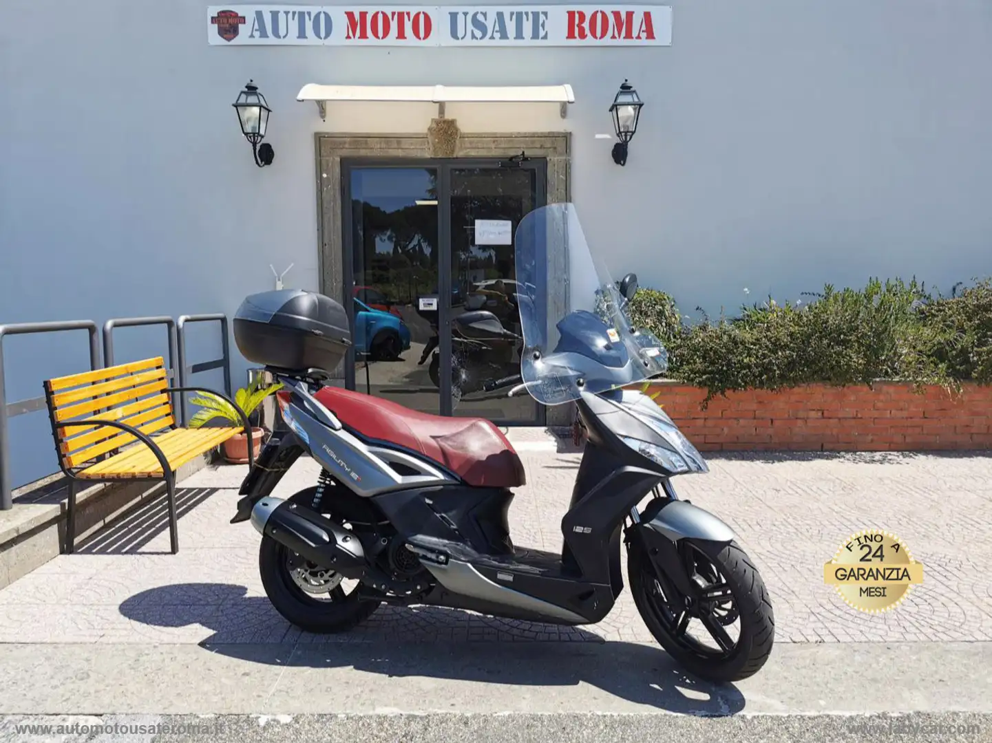 Kymco Agility 125 Agility 125 16+ RATE AUTO MOTO SCOOTER Grigio - 1