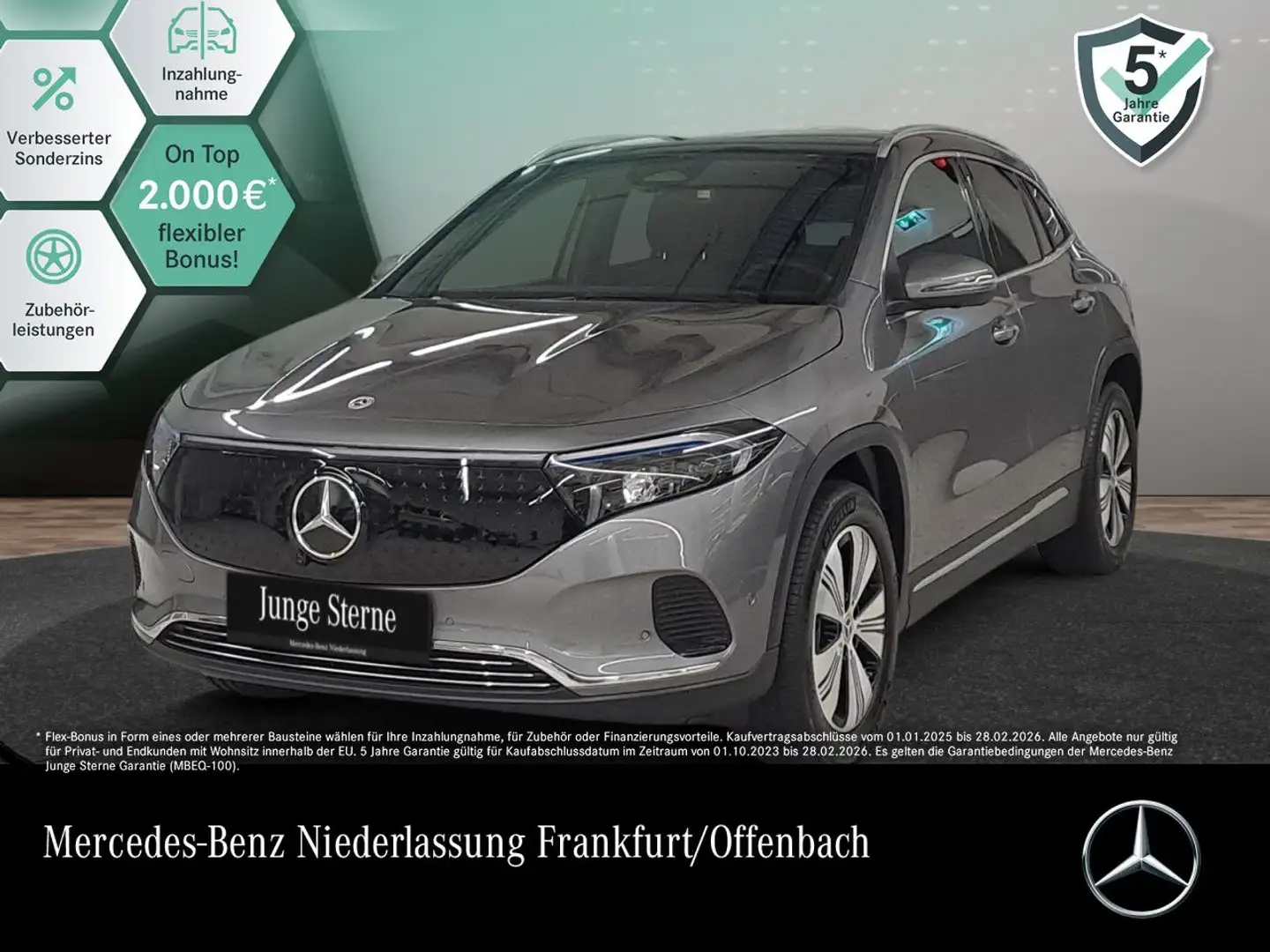 Mercedes-Benz EQA 250 PROG+PLUS-PAKET+PANO+360+MEMORY+KEYLESS Gris - 1