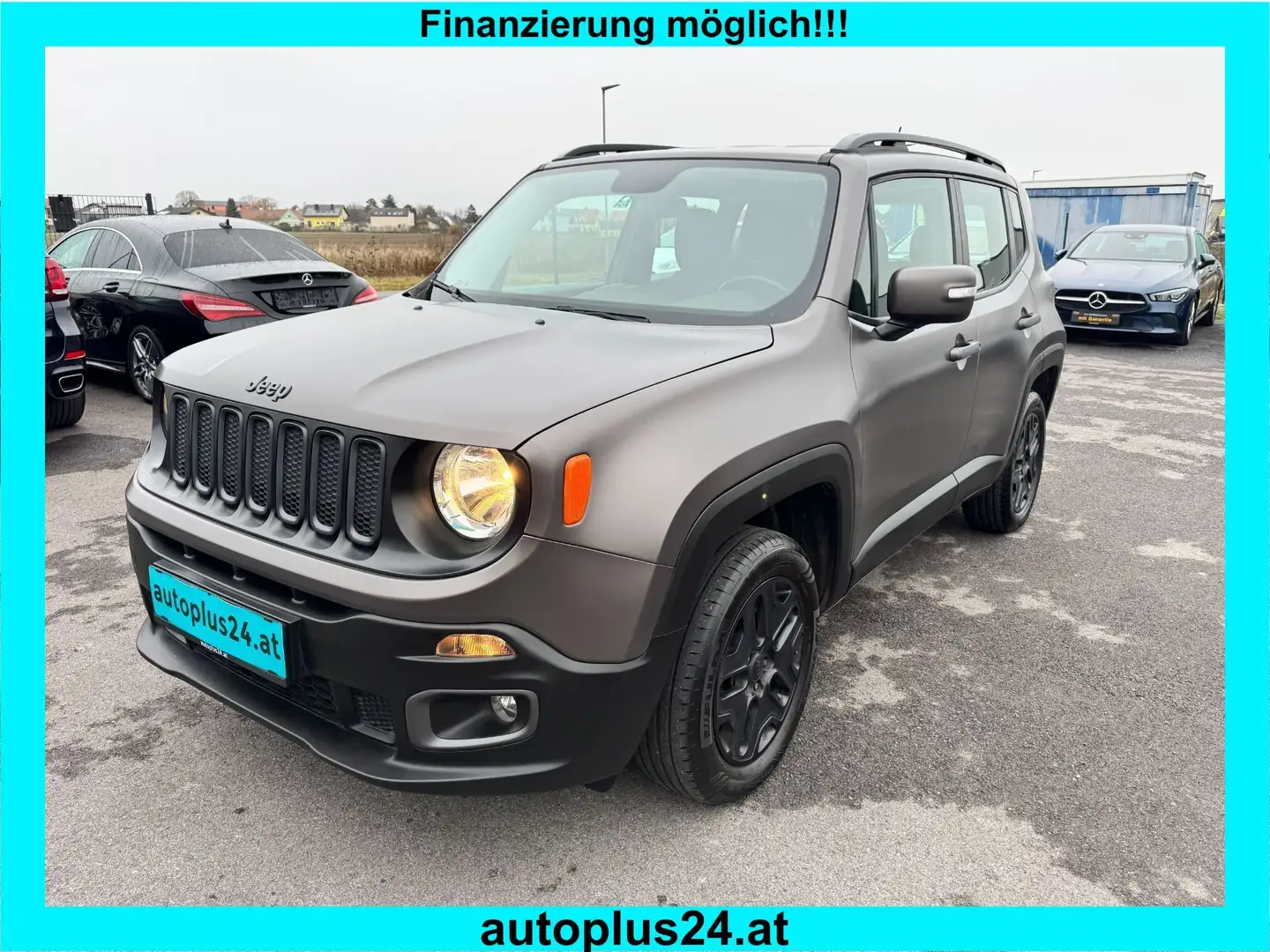 Jeep Renegade 2,0 MultiJet II 140 Night Eagle AWD Gris - 1