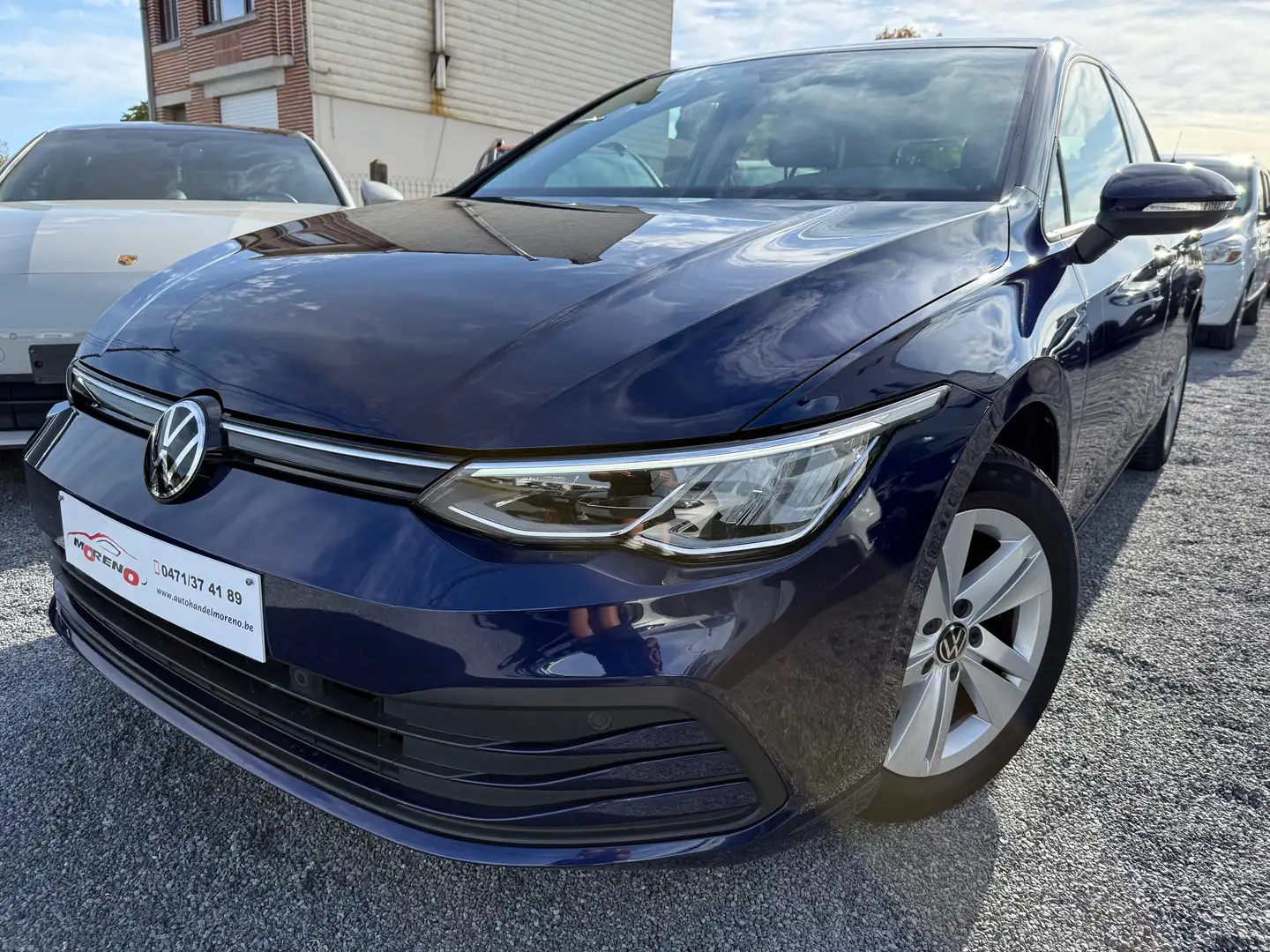 Volkswagen Golf Golf 1.0 TSI carplay camera sfeerverlichting Blau - 1