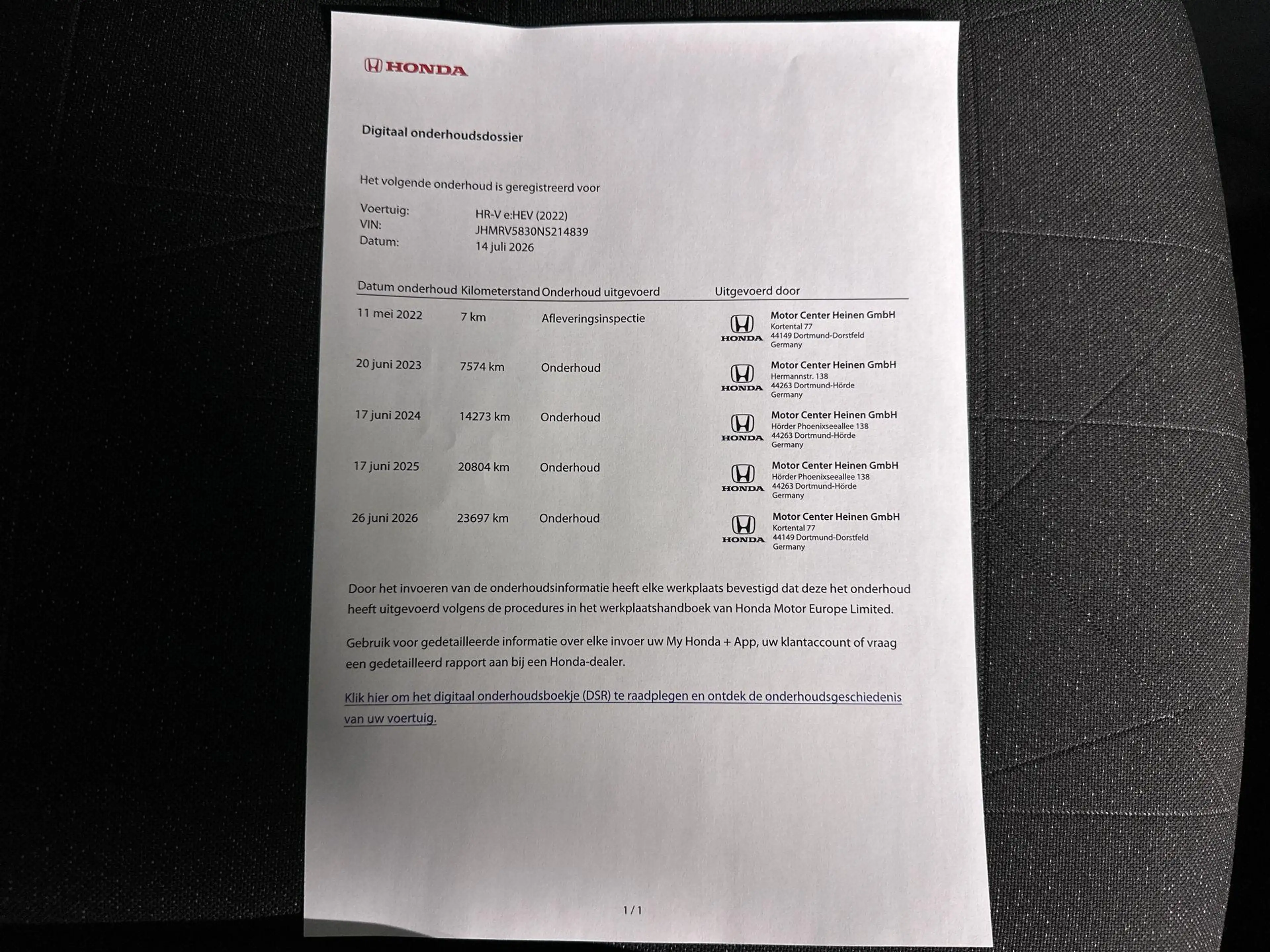 Honda HR-V 1.5 e:HEV Advance Automaat | Navigatie — photo 36