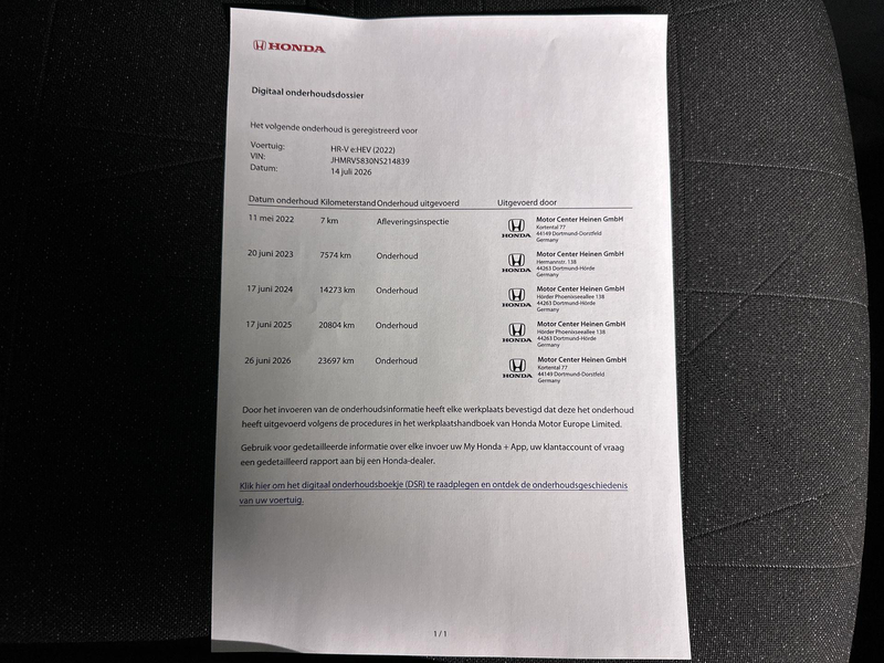 Honda HR-V 1.5 e:HEV Advance Automaat | Navigatie — photo 38