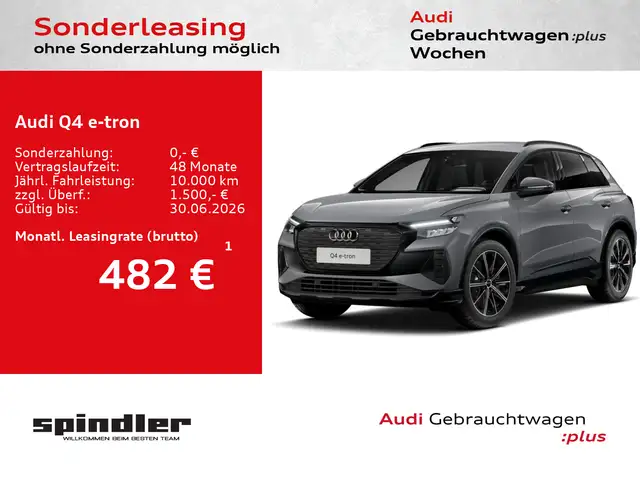 Audi Q4 e-tron advanced 55 quattro / Navi, 360°, LED
