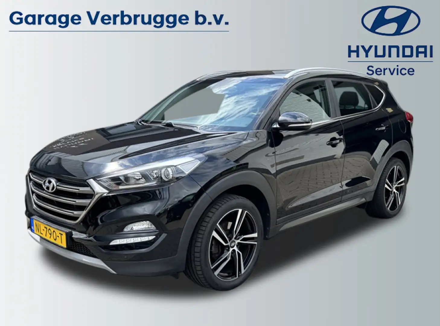 Hyundai TUCSON 1.6 GDi Comfort | Navigatie | Cruise control | Sto Zwart - 1