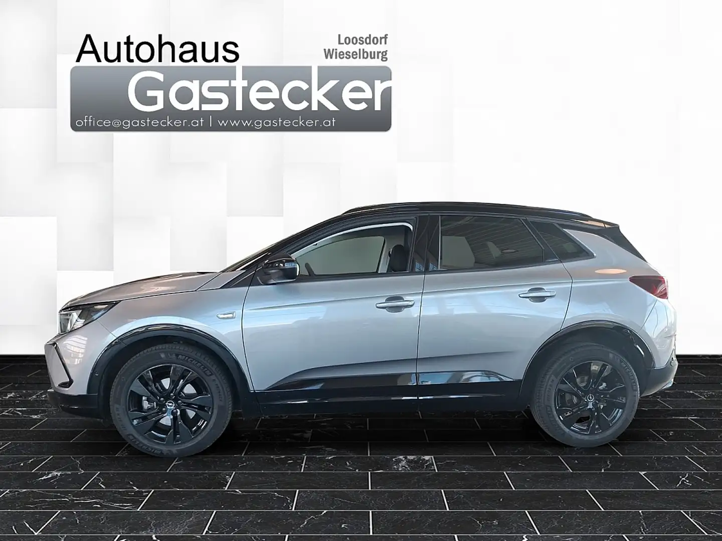 Opel Grandland 1,2 DI Turbo GS Start/Stop Aut. Silber - 2