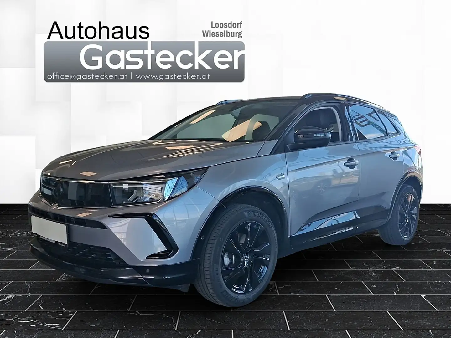 Opel Grandland 1,2 DI Turbo GS Start/Stop Aut. Silber - 1