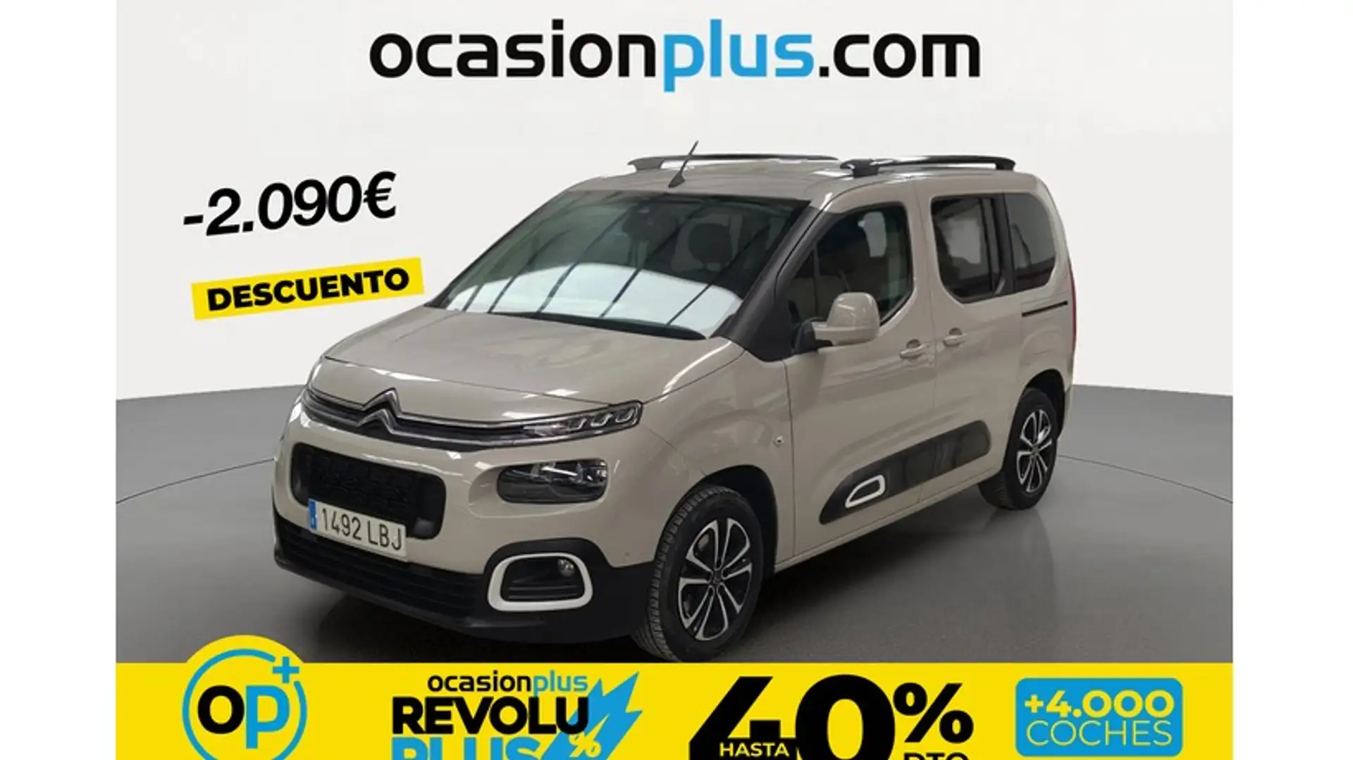 Citroen Berlingo PureTech S&S Talla M Shine EAT8 130 Beige - 1