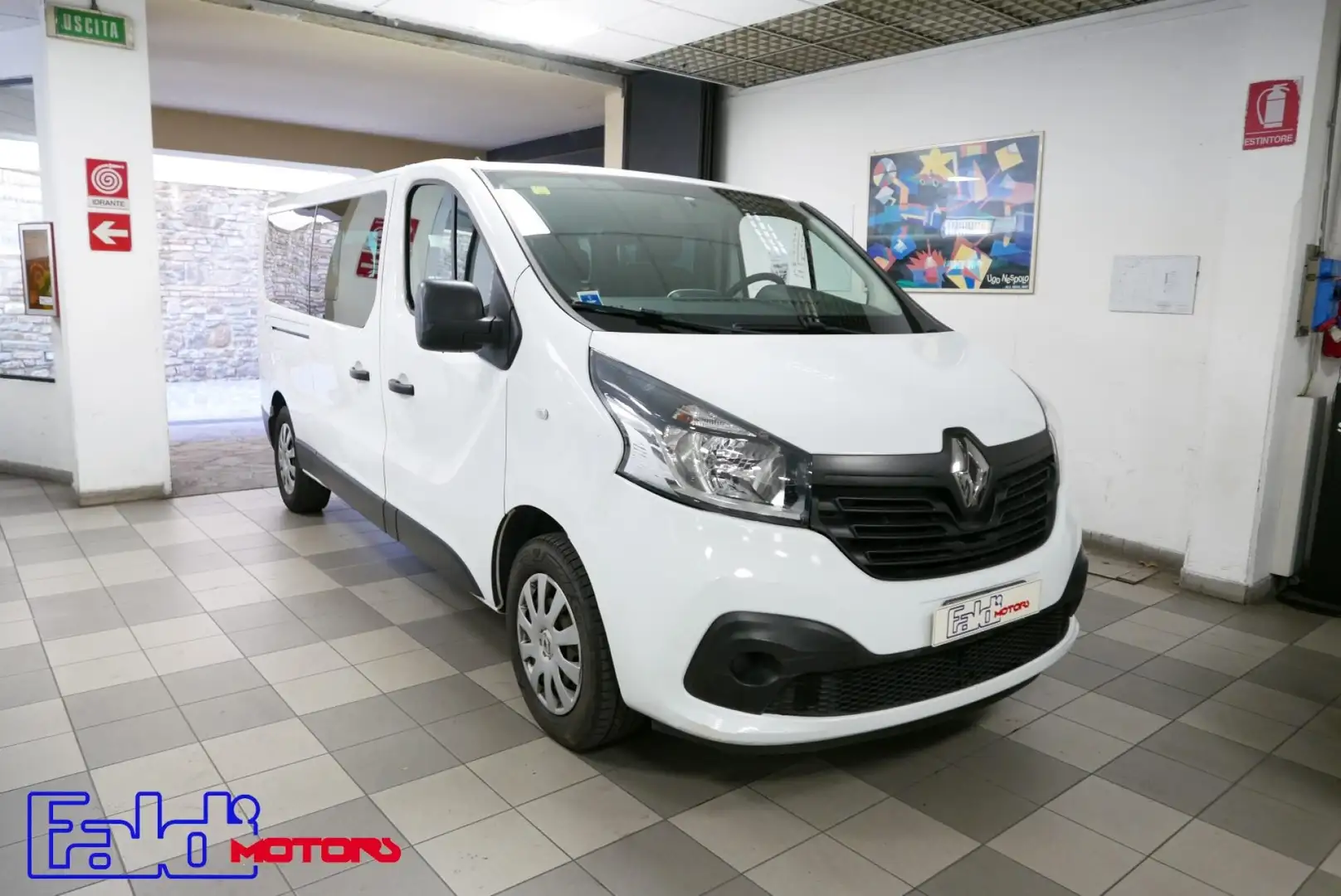 Renault Trafic T29 1.6 dCi 125CV Lungo Zen Heavy 9 Posti + IVA Bianco - 1