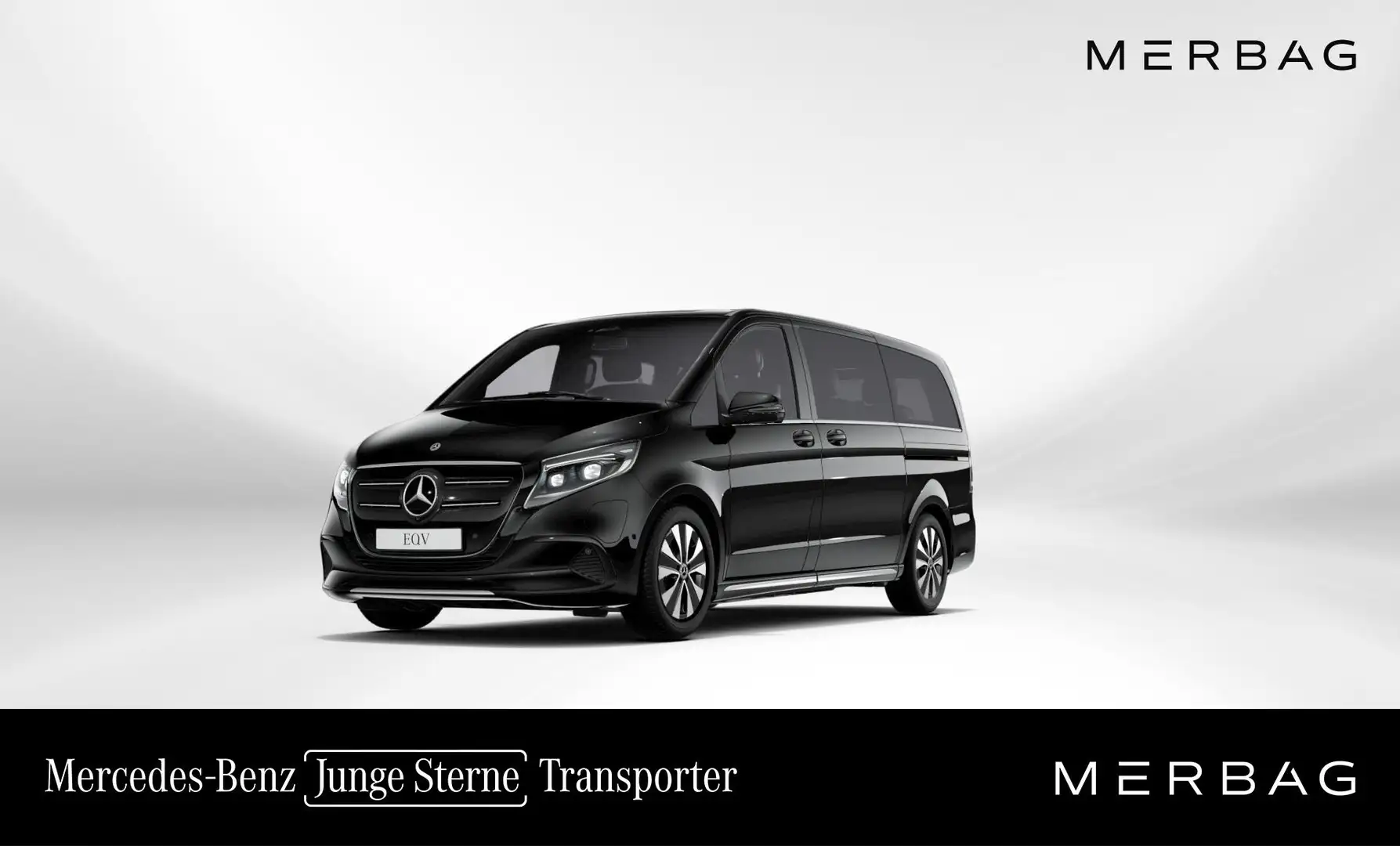 Mercedes-Benz EQV 300 Avantgarde Lang Schwarz - 1